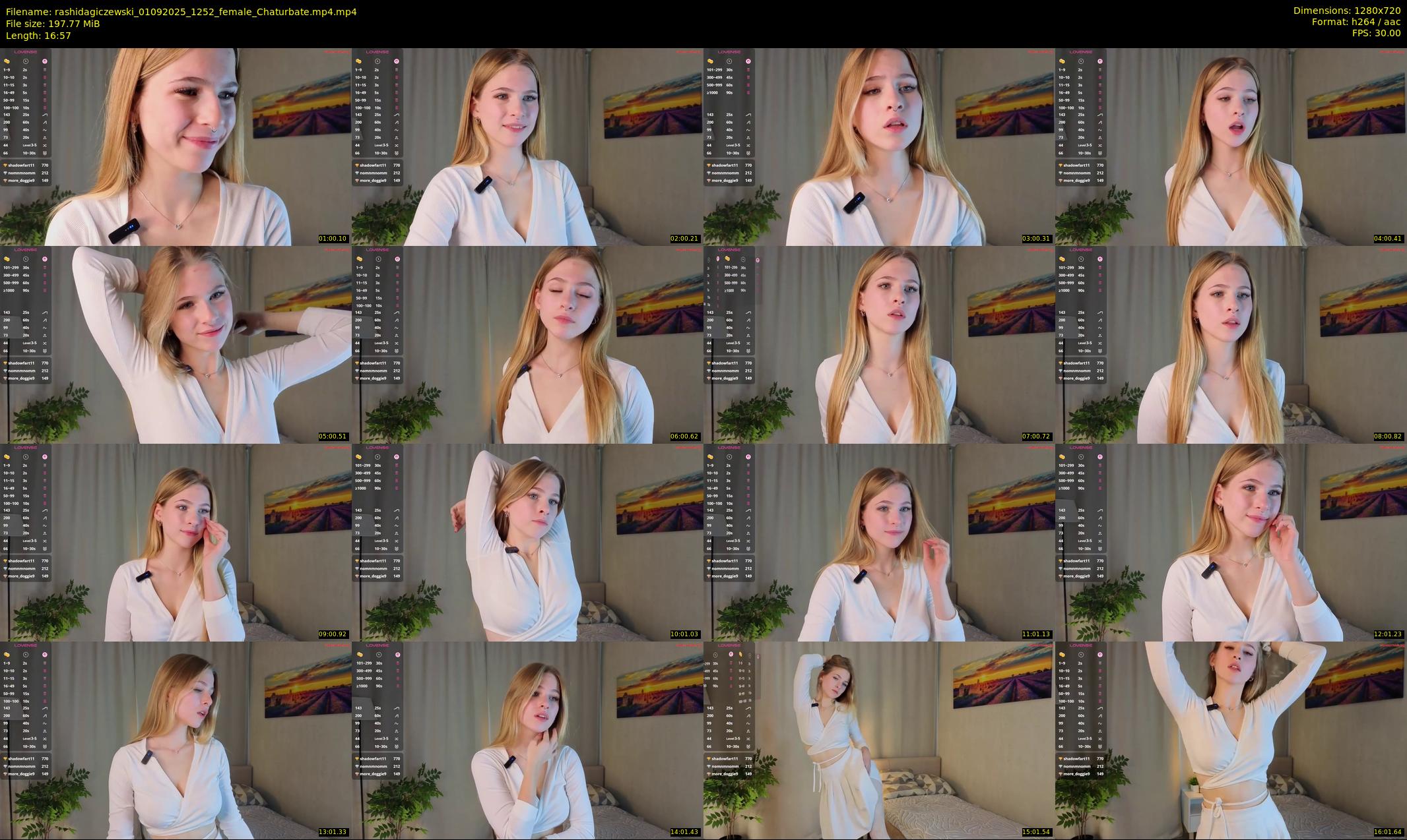 rashidagiczewski — 17 minute Chaturbate female cam show recording, 720p, Sep 1, 2025