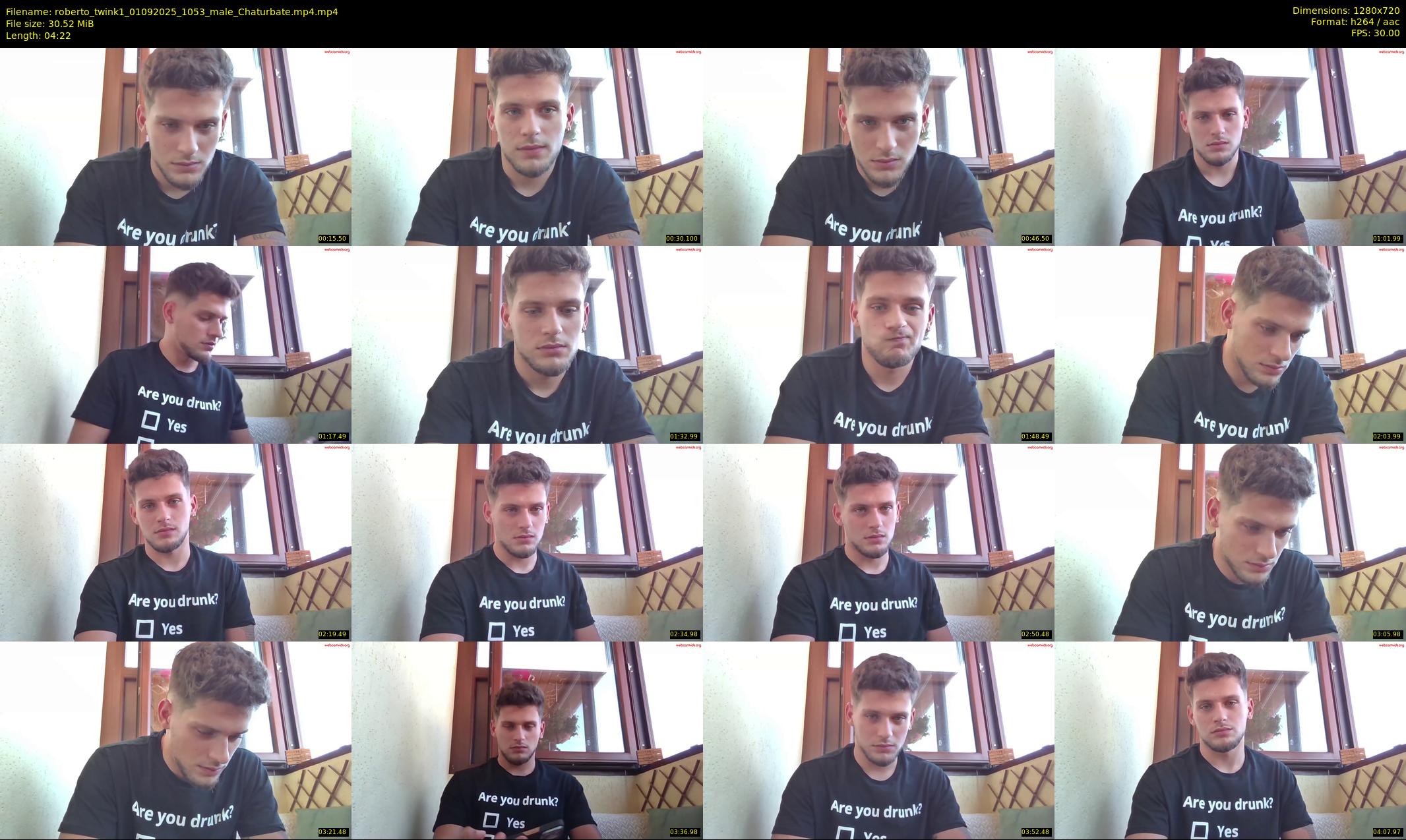 roberto_twink1 — 5 minute Chaturbate male cam show recording, 720p, Sep 1, 2025