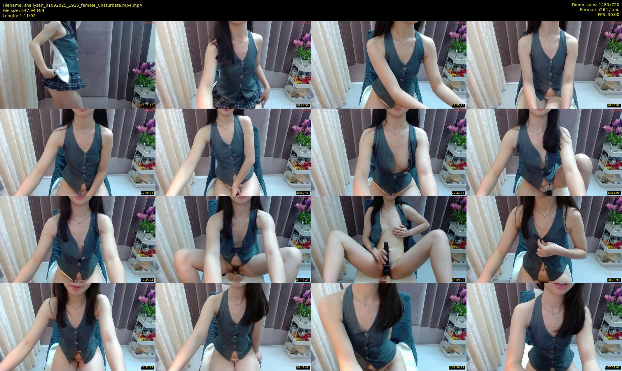 shellysan — 72 minute Chaturbate female cam show recording, 720p, Sep 1, 2025