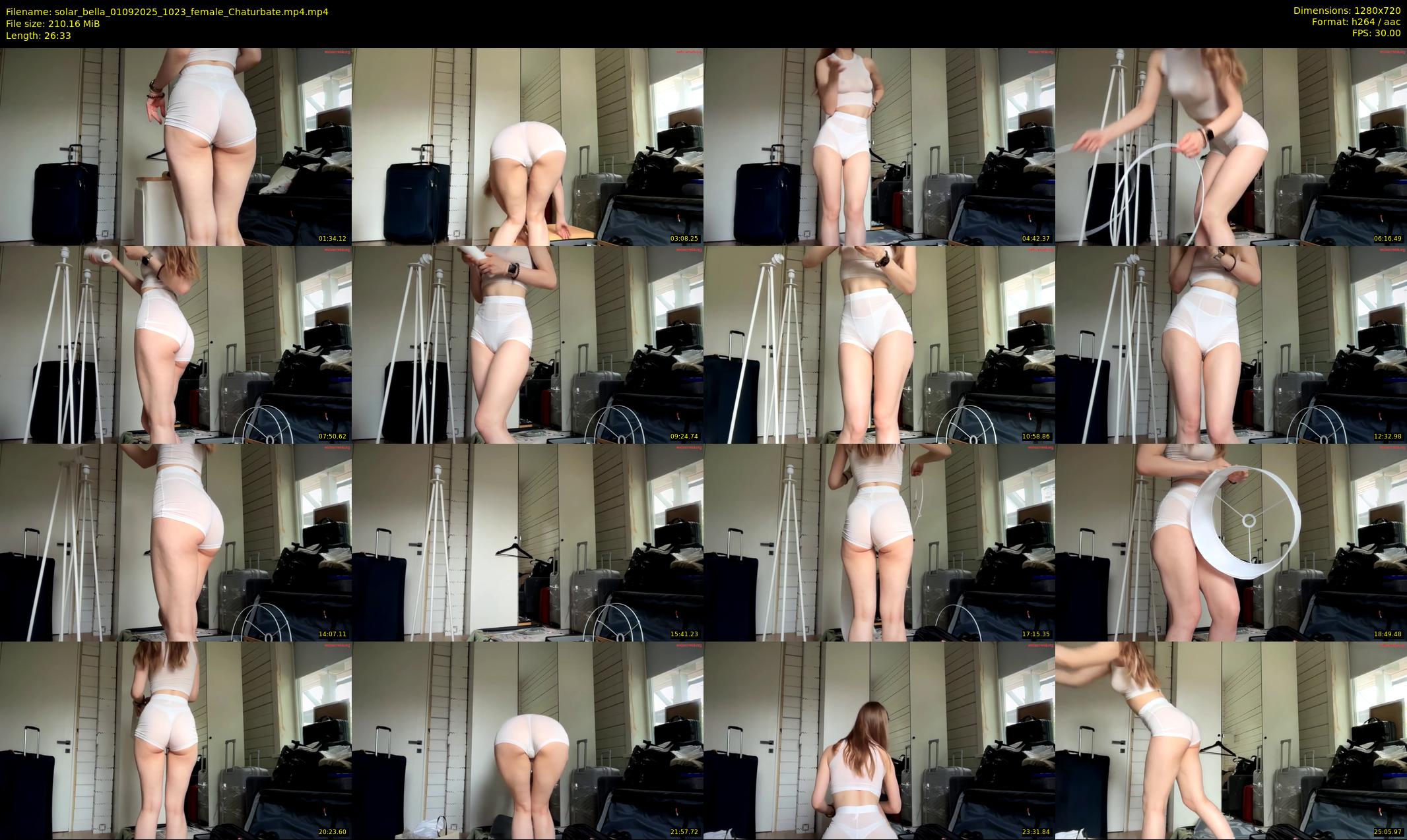 solar_bella — 27 minute Chaturbate female cam show recording, 720p, Sep 1, 2025