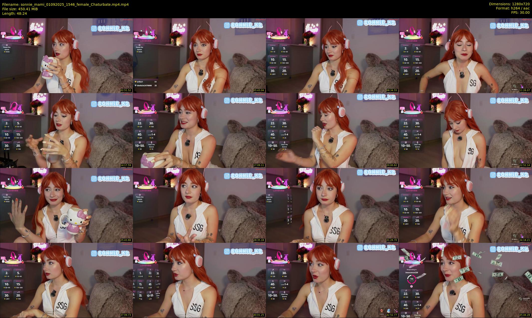 sonnie_mami — 49 minute Chaturbate female cam show recording, 720p, Sep 1, 2025
