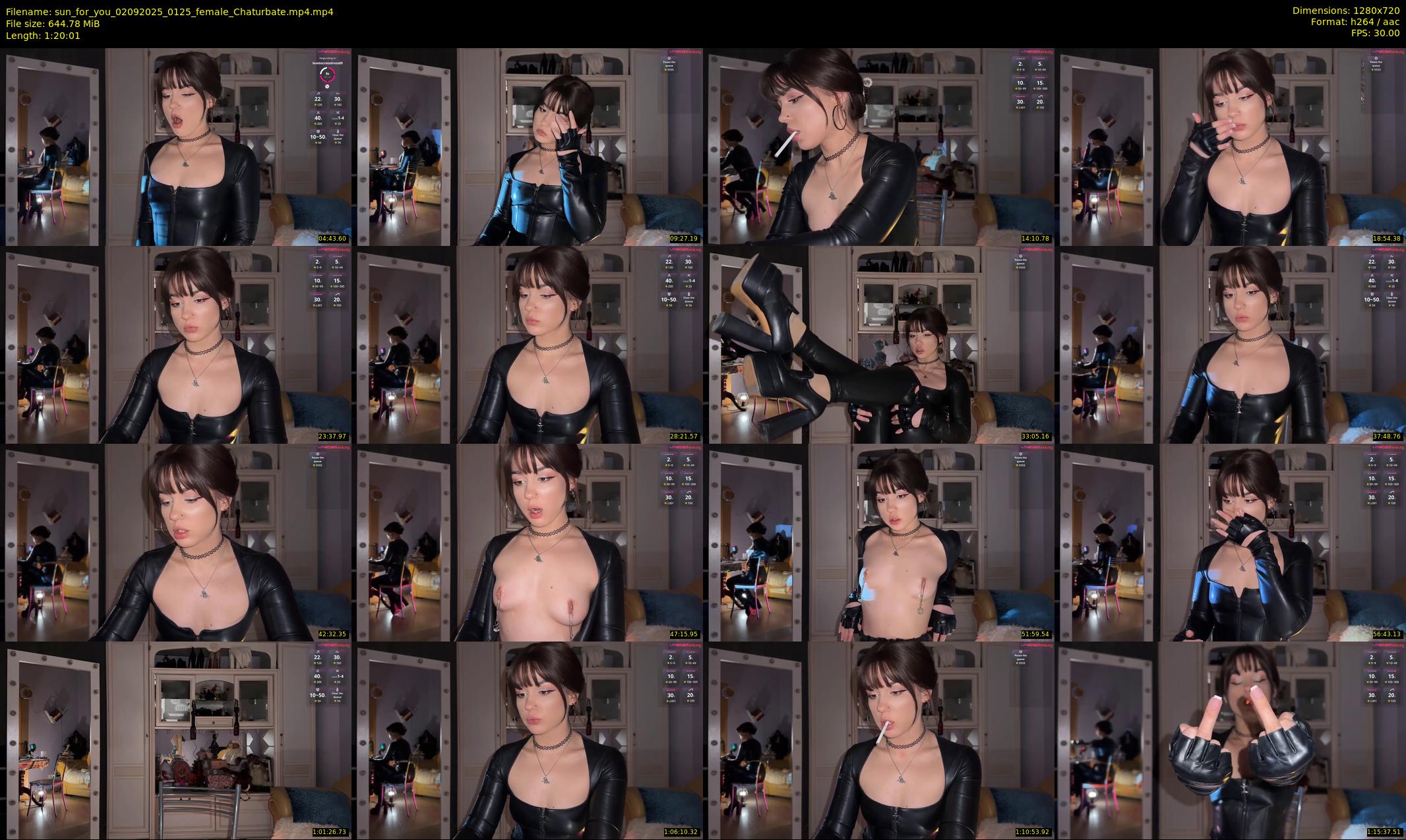 sun_for_you — 81 minute Chaturbate female cam show recording, 720p, Sep 2, 2025