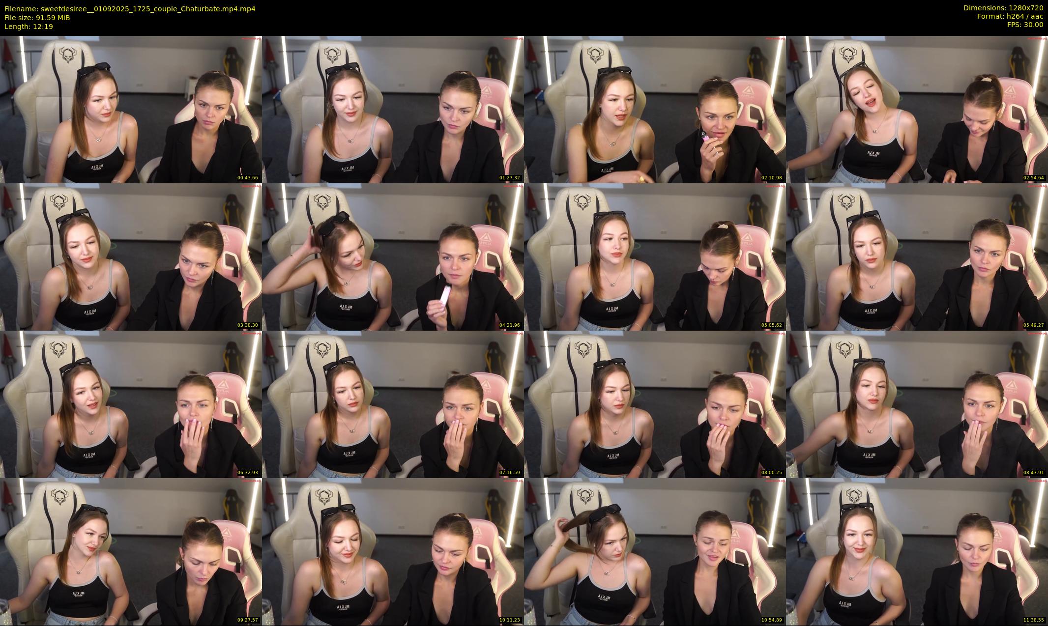 sweetdesiree_ — 13 minute Chaturbate couple cam show recording, 720p, Sep 1, 2025