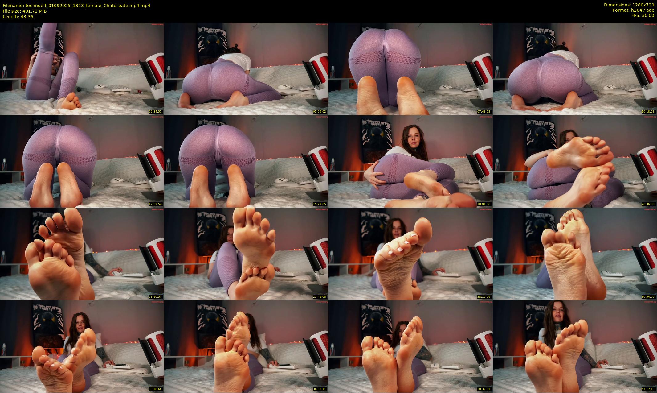 technoelf — 44 minute Chaturbate female cam show recording, 720p, Sep 1, 2025