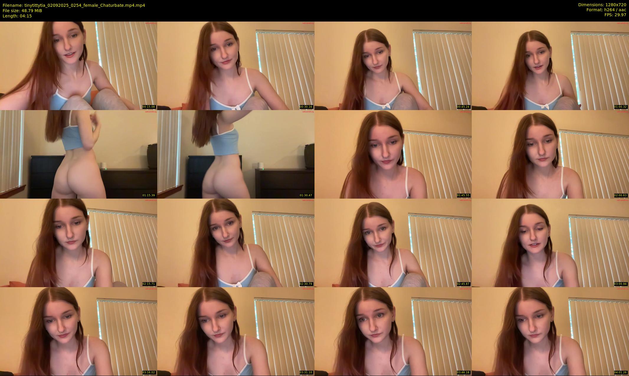 tinytittytia — 5 minute Chaturbate female cam show recording, 720p, Sep 2, 2025