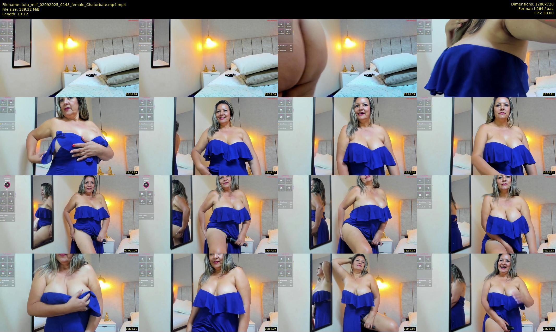 tutu_milf — 14 minute Chaturbate female cam show recording, 720p, Sep 2, 2025