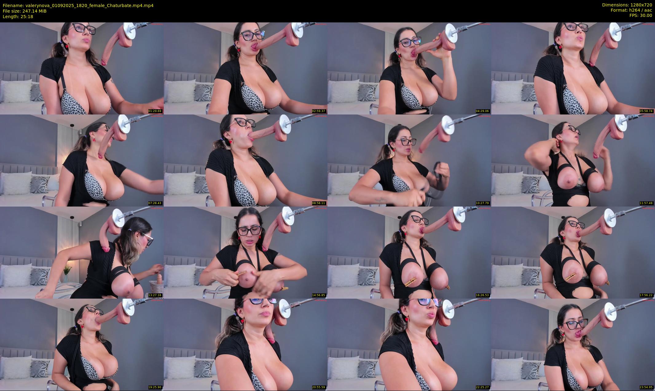 valerynova — 26 minute Chaturbate female cam show recording, 720p, Sep 1, 2025