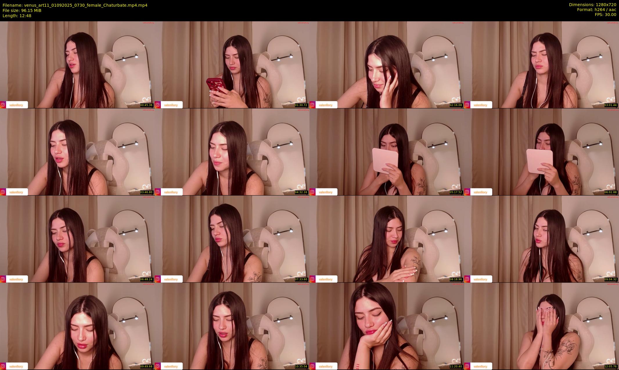 venus_art11 — 13 minute Chaturbate female cam show recording, 720p, Sep 1, 2025