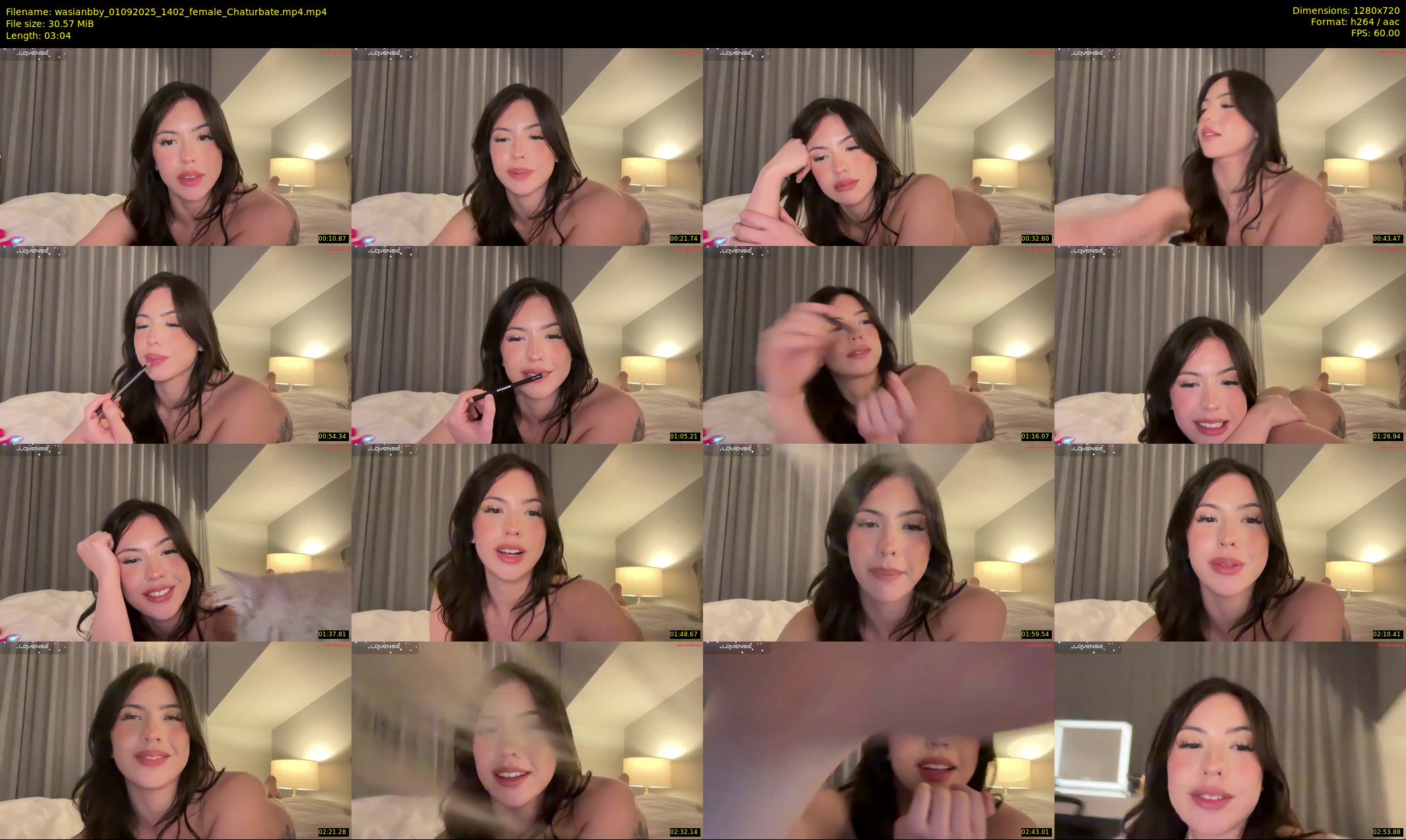 wasianbby — 4 minute Chaturbate female cam show recording, 720p, Sep 1, 2025