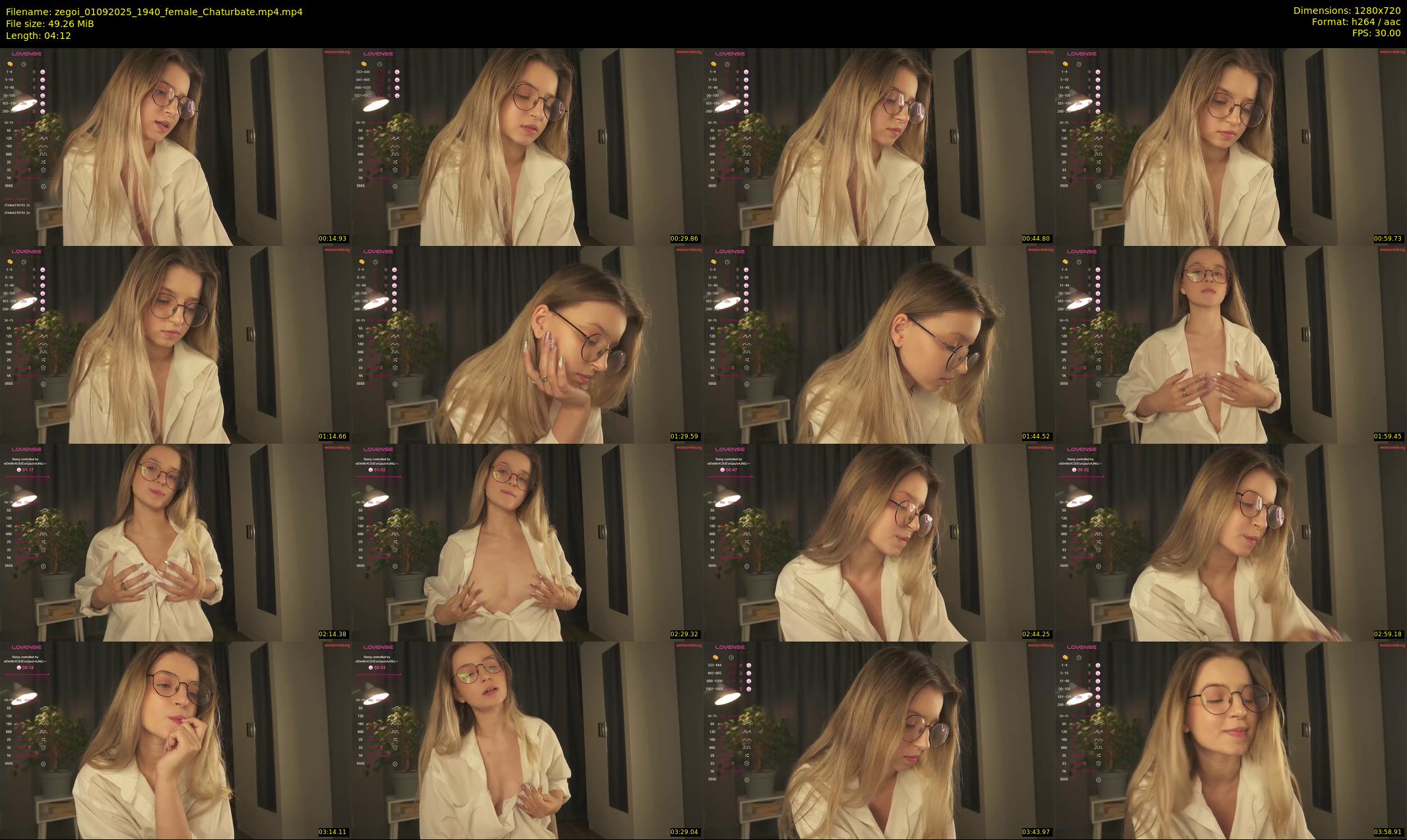 zegoi — 5 minute Chaturbate female cam show recording, 720p, Sep 1, 2025