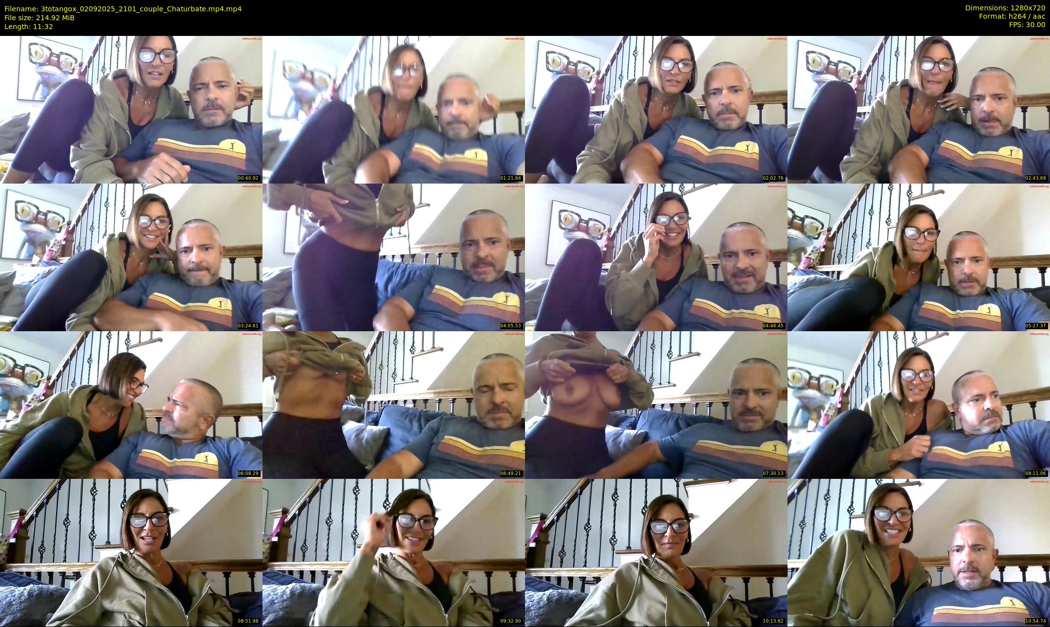 3totangox — 12 minute Chaturbate couple cam show recording, 720p, Sep 2, 2025