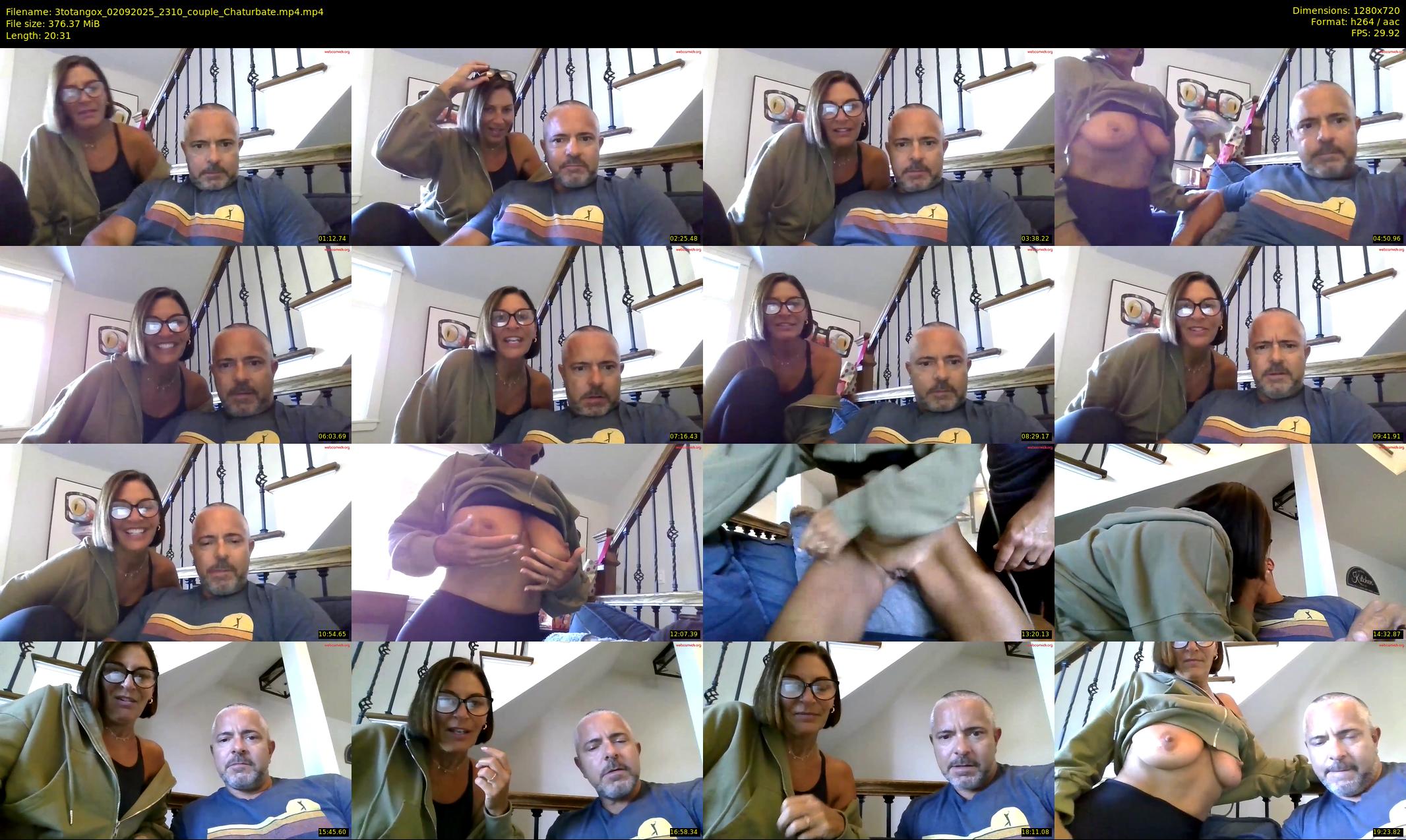 3totangox — 21 minute Chaturbate couple cam show recording, 720p, Sep 2, 2025