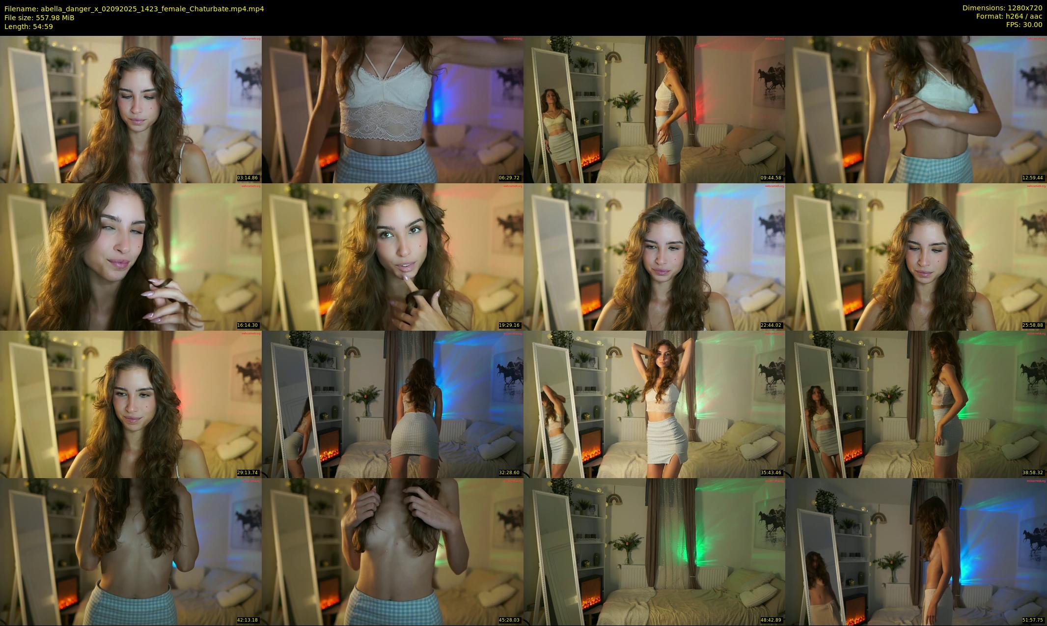 abella_danger_x — 55 minute Chaturbate female cam show recording, 720p, Sep 2, 2025
