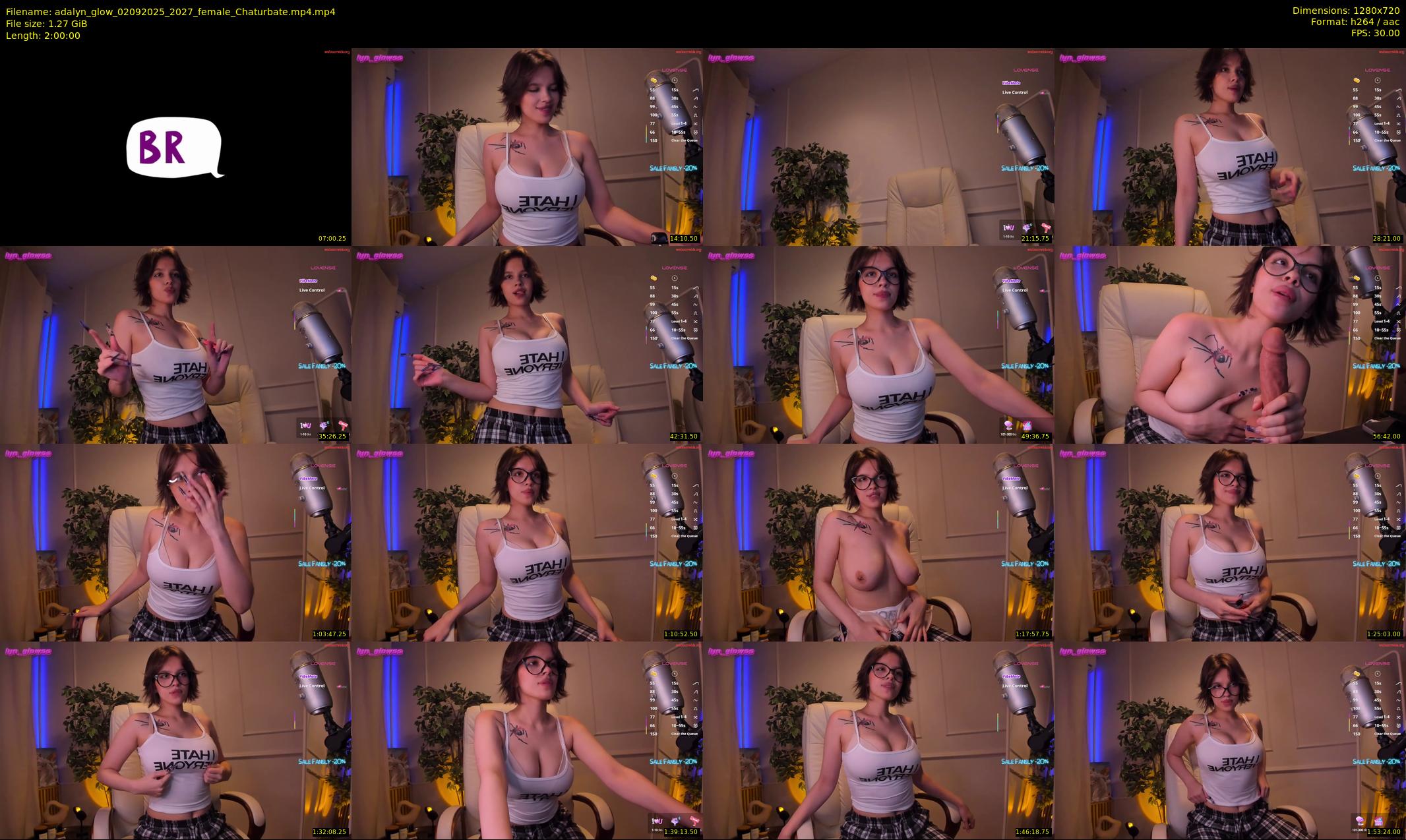 adalyn_glow — 120 minute Chaturbate female cam show recording, 720p, Sep 2, 2025