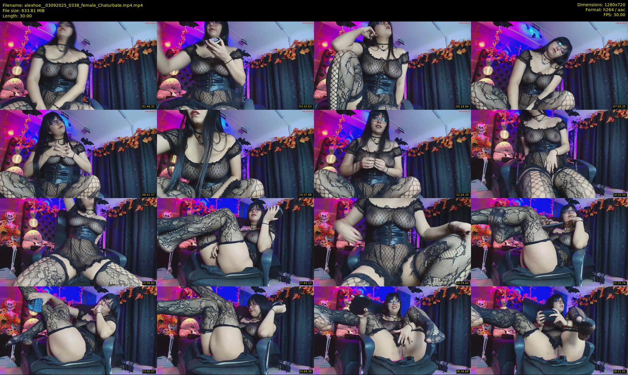 alexhoe_ — 30 minute Chaturbate female cam show recording, 720p, Sep 3, 2025