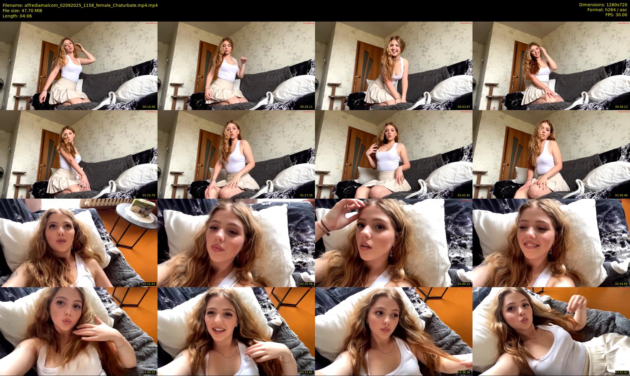 alfrediamalcom — 5 minute Chaturbate female cam show recording, 720p, Sep 2, 2025