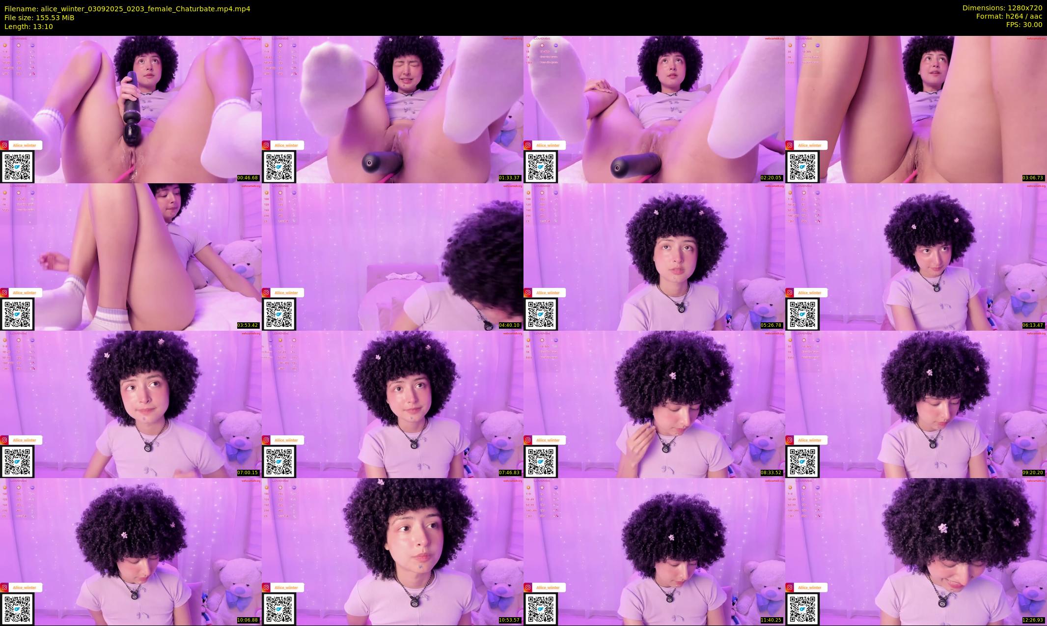 alice_wiinter — 14 minute Chaturbate female cam show recording, 720p, Sep 3, 2025