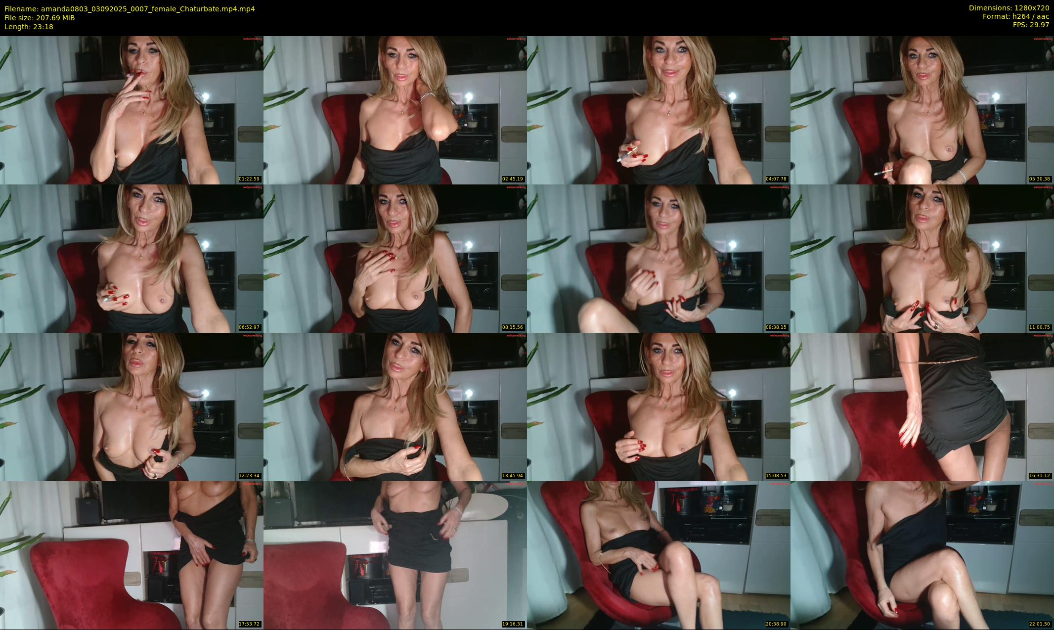 amanda0803 — 24 minute Chaturbate female cam show recording, 720p, Sep 3, 2025