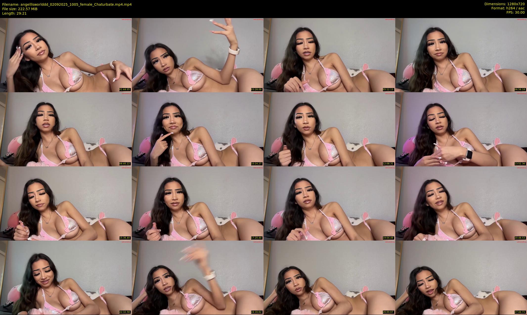 angelllsworlddd — 30 minute Chaturbate female cam show recording, 720p, Sep 2, 2025