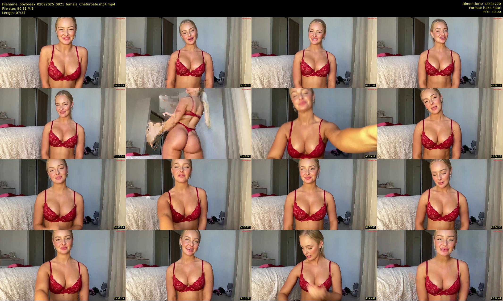 bbybreex — 8 minute Chaturbate female cam show recording, 720p, Sep 2, 2025