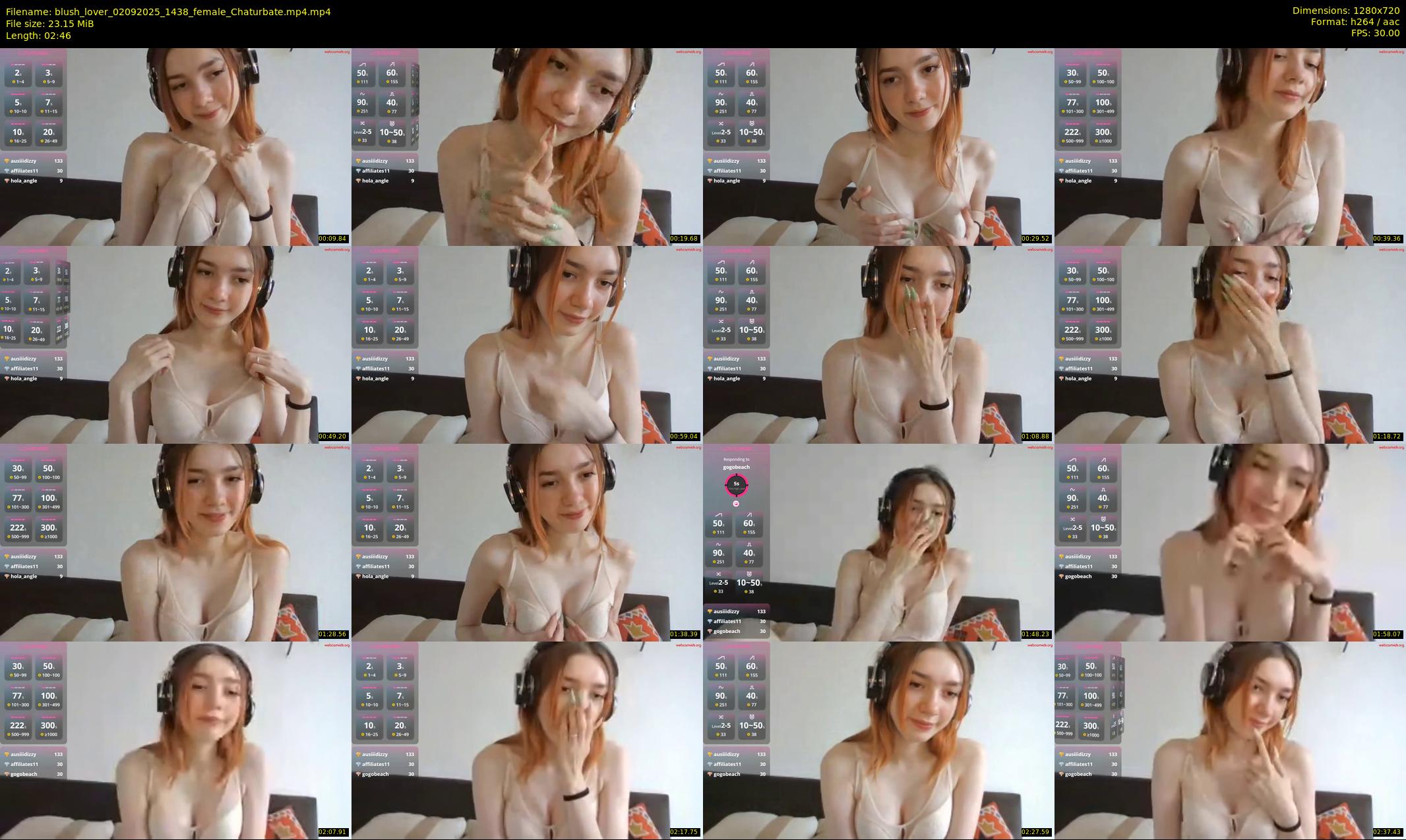 blush_lover — 3 minute Chaturbate female cam show recording, 720p, Sep 2, 2025