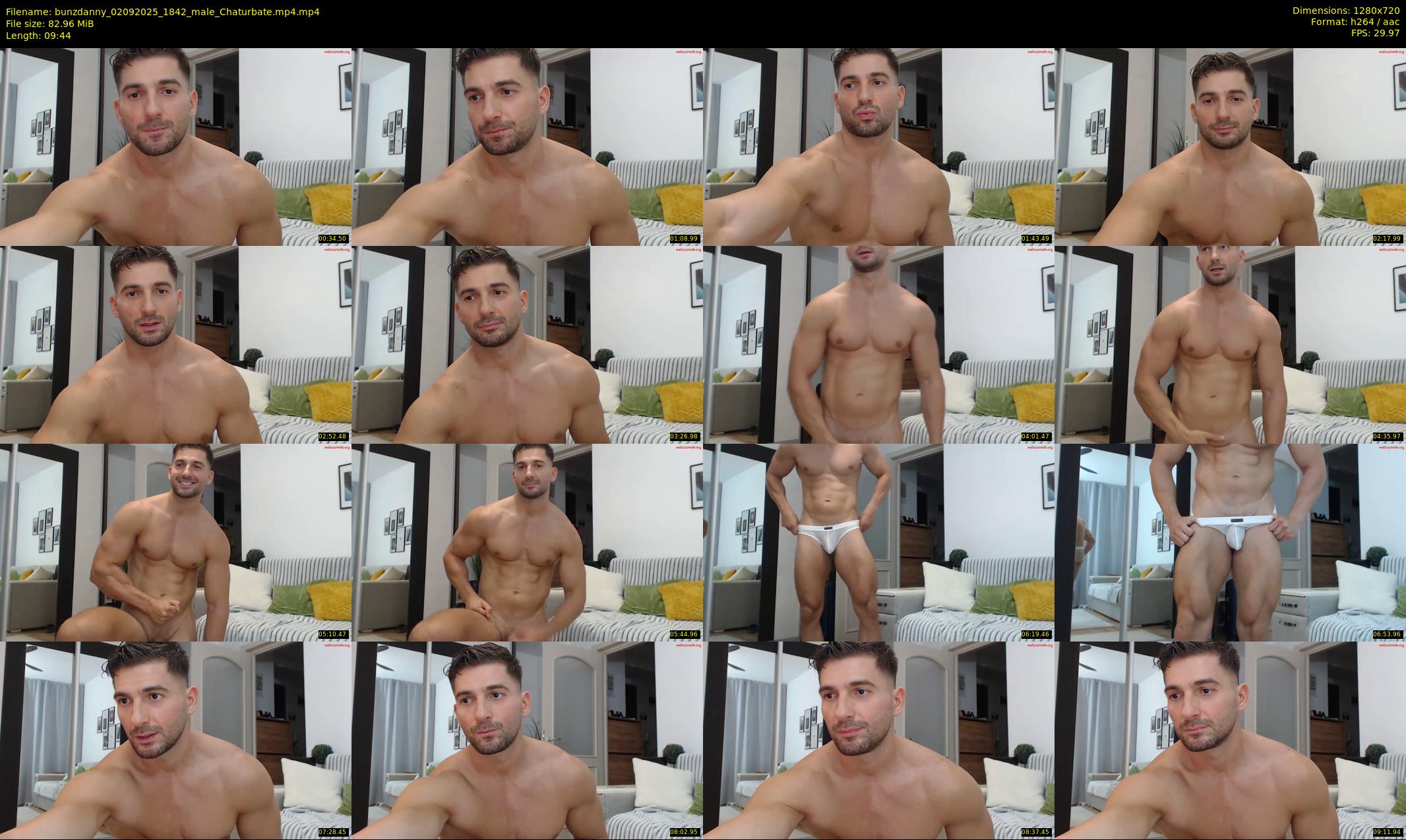 bunzdanny — 10 minute Chaturbate male cam show recording, 720p, Sep 2, 2025