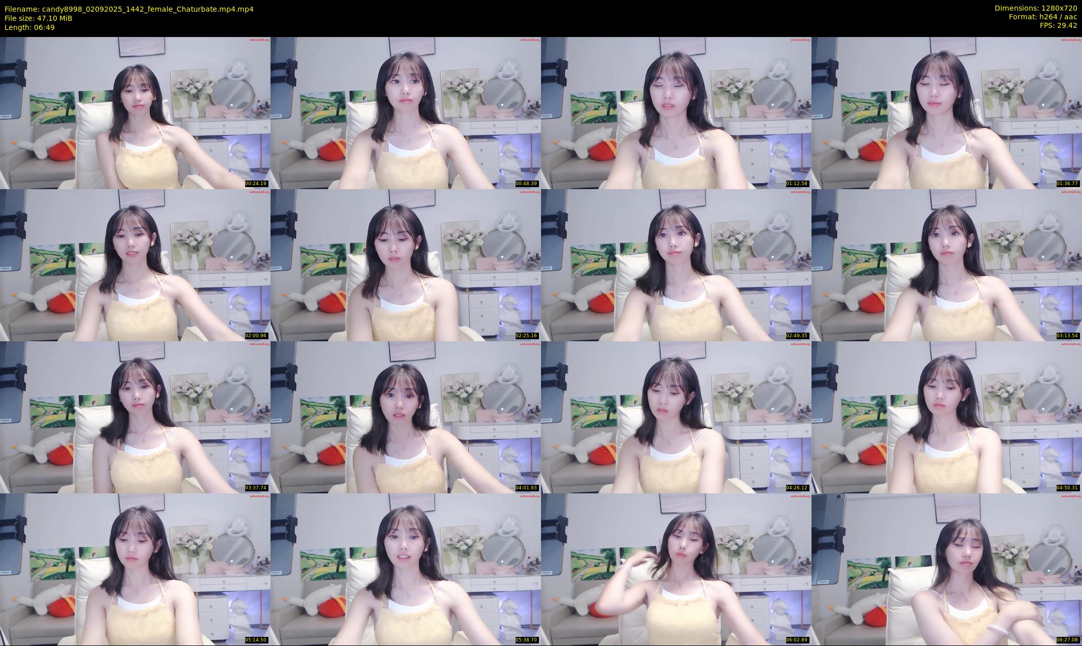 candy8998 — 7 minute Chaturbate female cam show recording, 720p, Sep 2, 2025