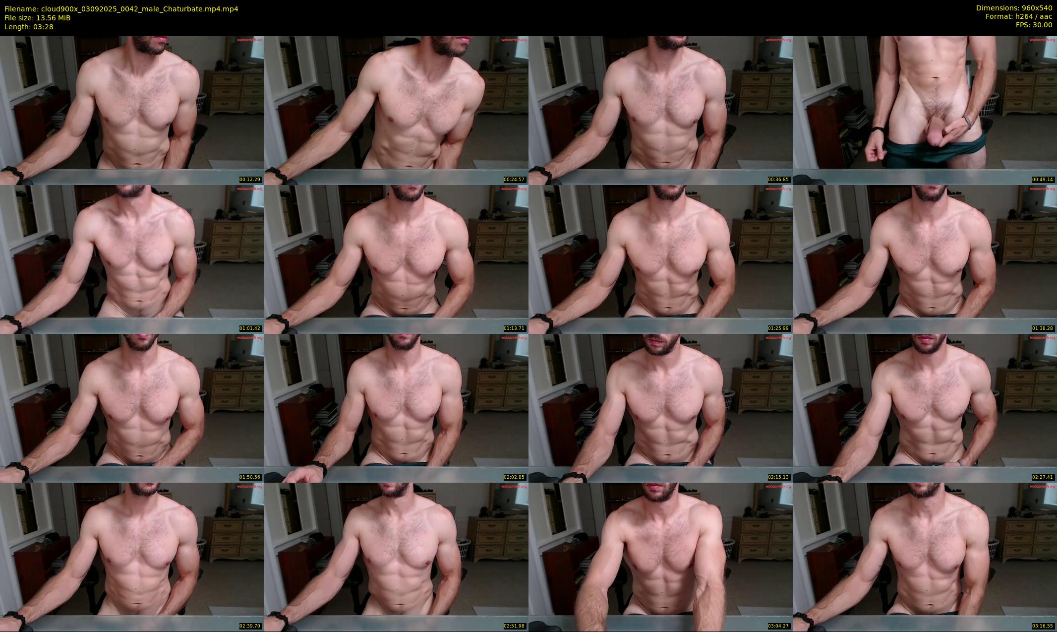 cloud900x — 4 minute Chaturbate male cam show recording, 480p, Sep 3, 2025