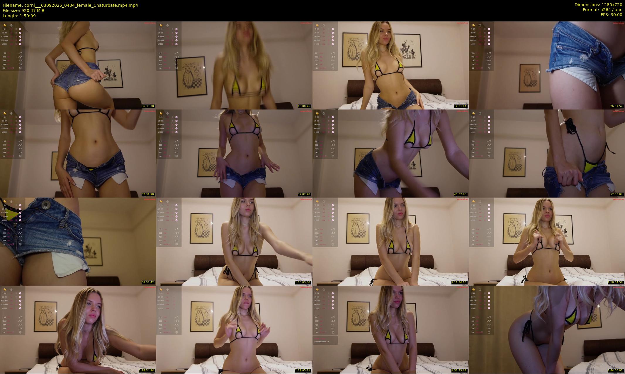 corni__ — 111 minute Chaturbate female cam show recording, 720p, Sep 3, 2025