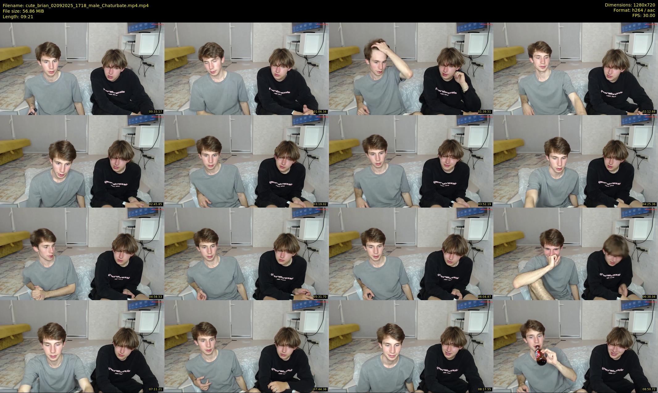 cute_brian — 10 minute Chaturbate male cam show recording, 720p, Sep 2, 2025