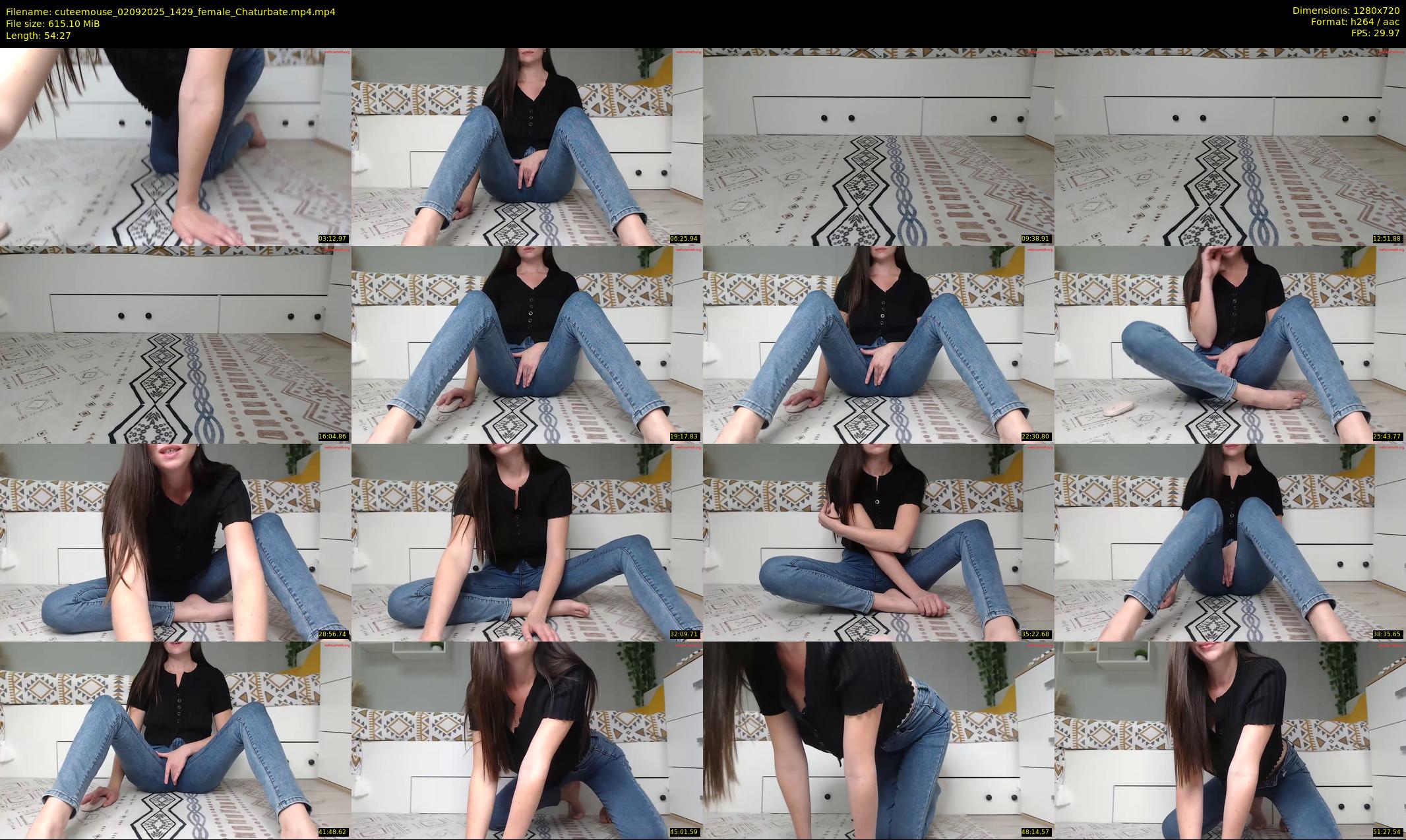 cuteemouse — 55 minute Chaturbate female cam show recording, 720p, Sep 2, 2025