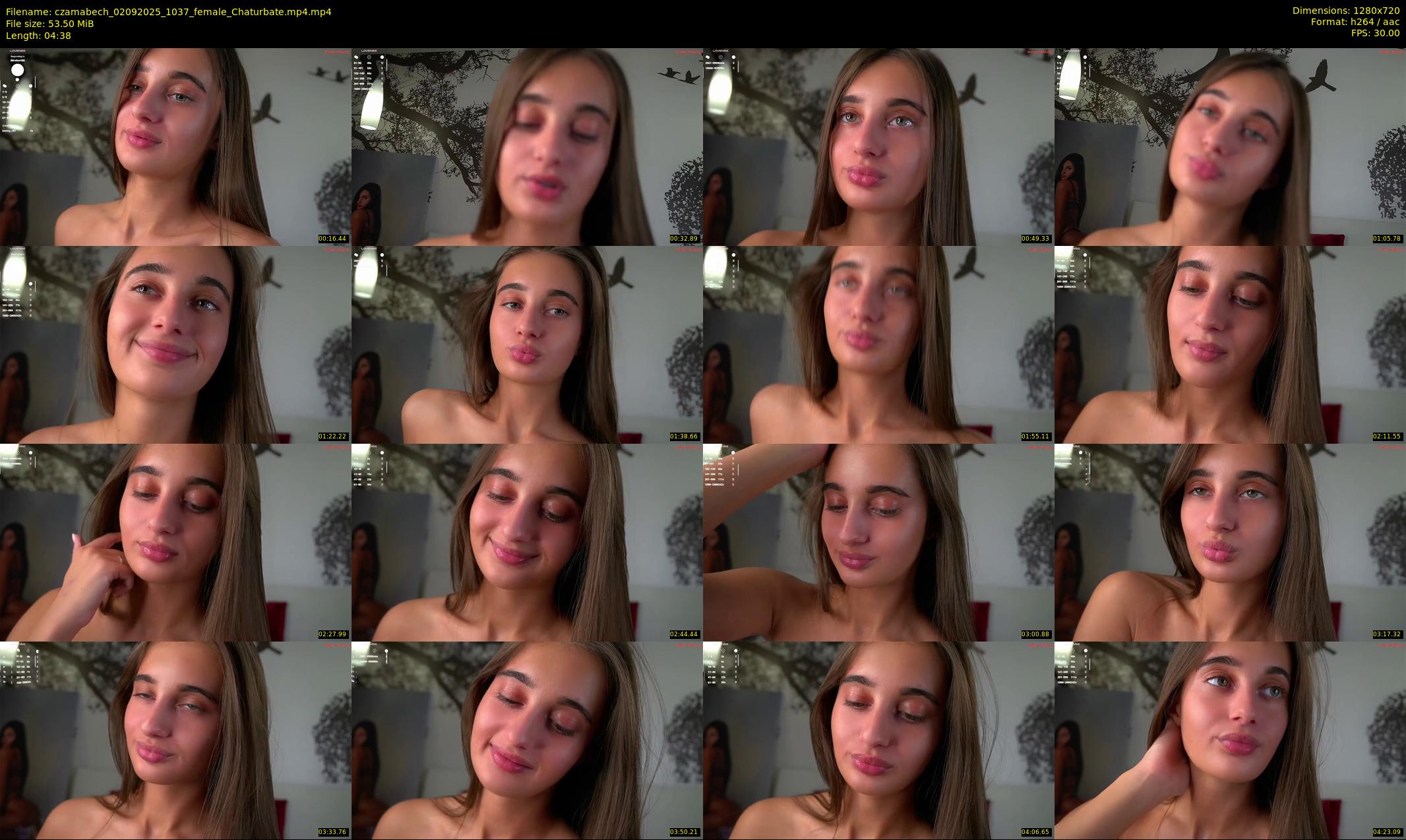 czamabech — 5 minute Chaturbate female cam show recording, 720p, Sep 2, 2025