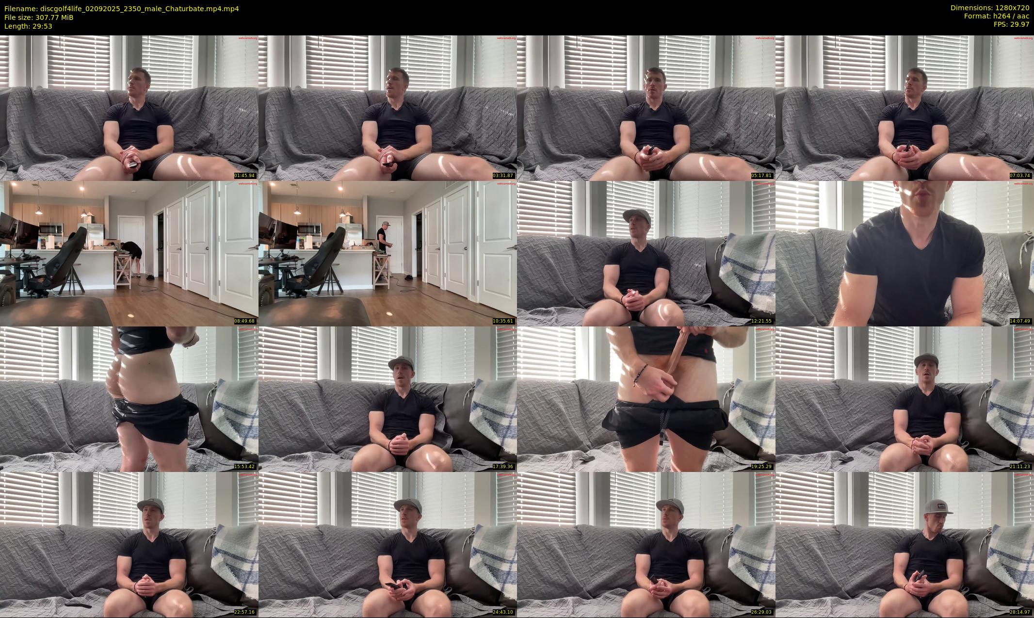 discgolf4life — 30 minute Chaturbate male cam show recording, 720p, Sep 2, 2025