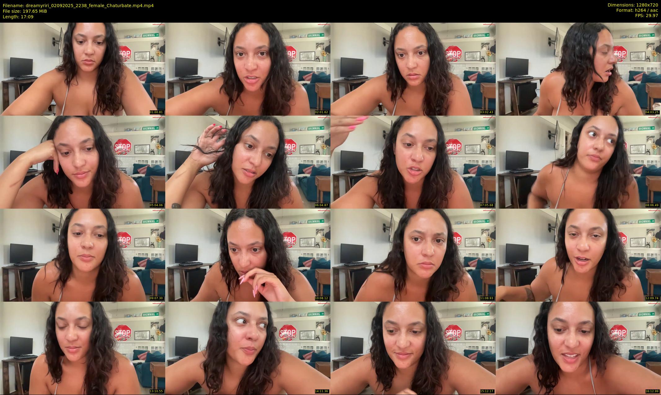 dreamyriri — 18 minute Chaturbate female cam show recording, 720p, Sep 2, 2025