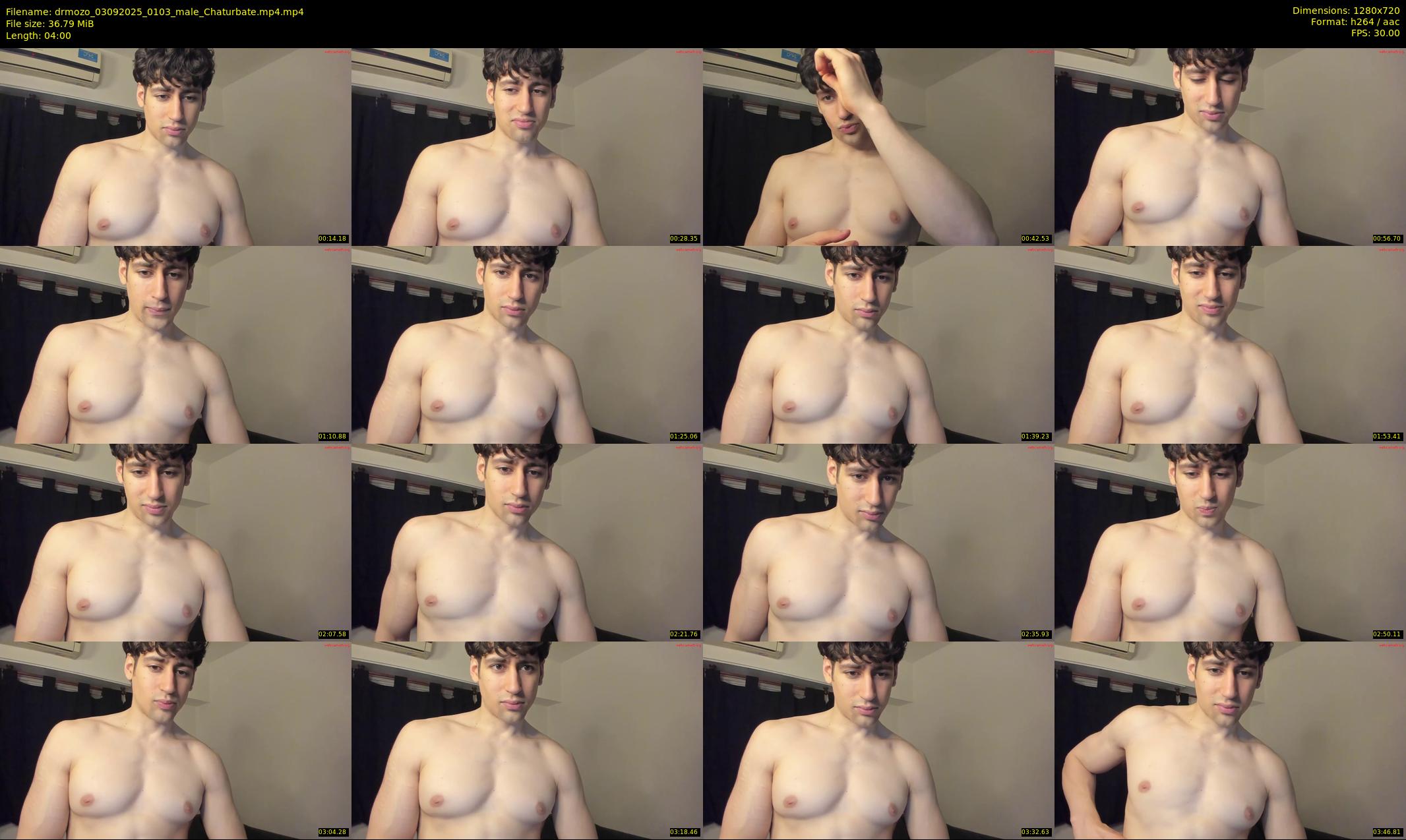 drmozo — 4 minute Chaturbate male cam show recording, 720p, Sep 3, 2025