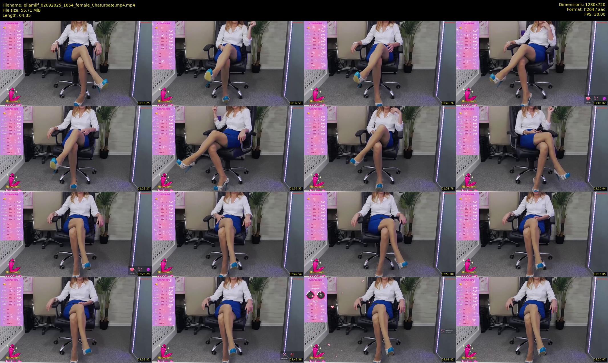 ellamilf — 5 minute Chaturbate female cam show recording, 720p, Sep 2, 2025