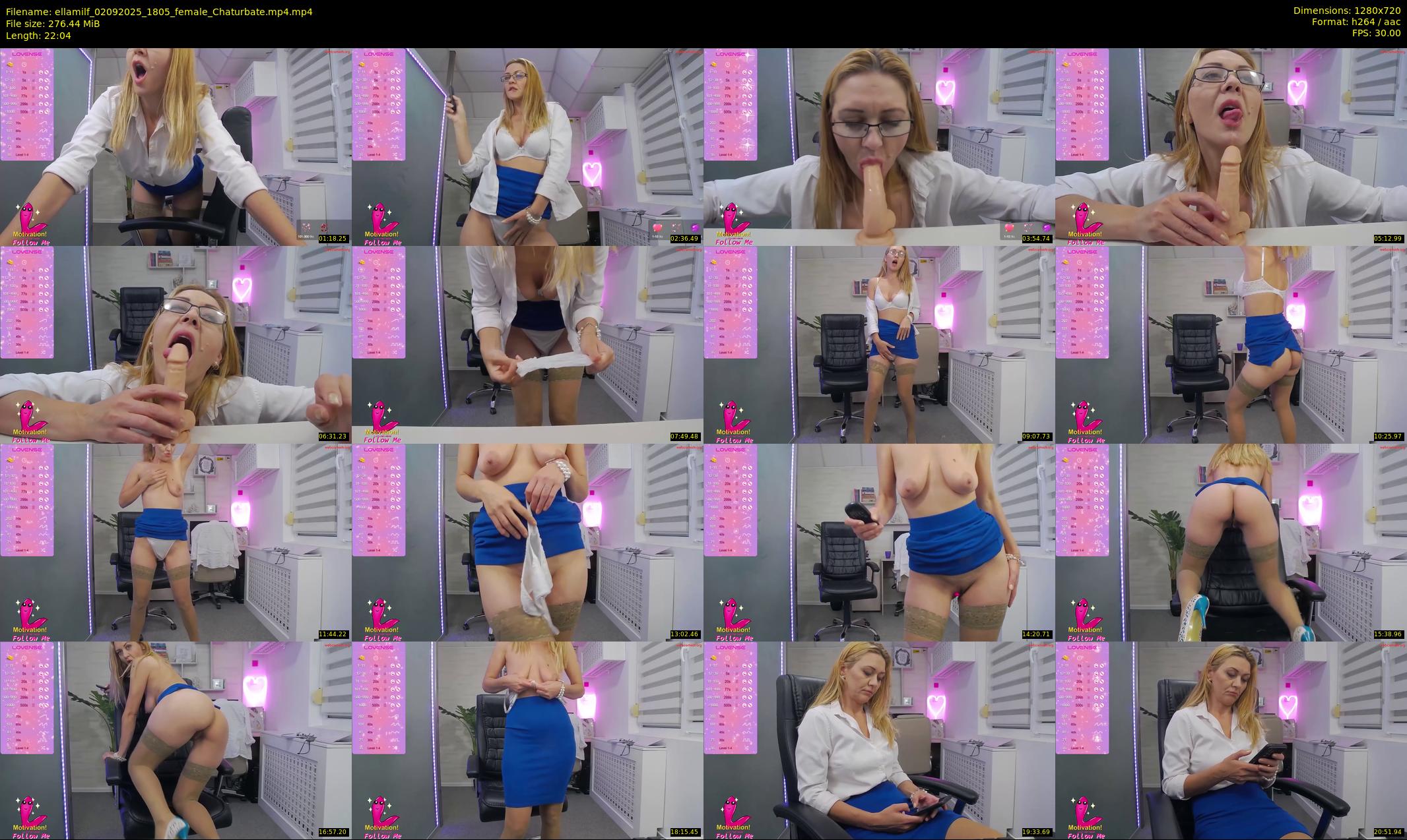 ellamilf — 23 minute Chaturbate female cam show recording, 720p, Sep 2, 2025