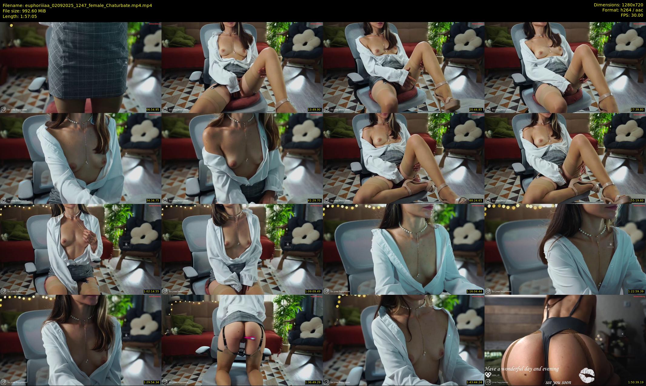 euphoriiiaa — 118 minute Chaturbate female cam show recording, 720p, Sep 2, 2025