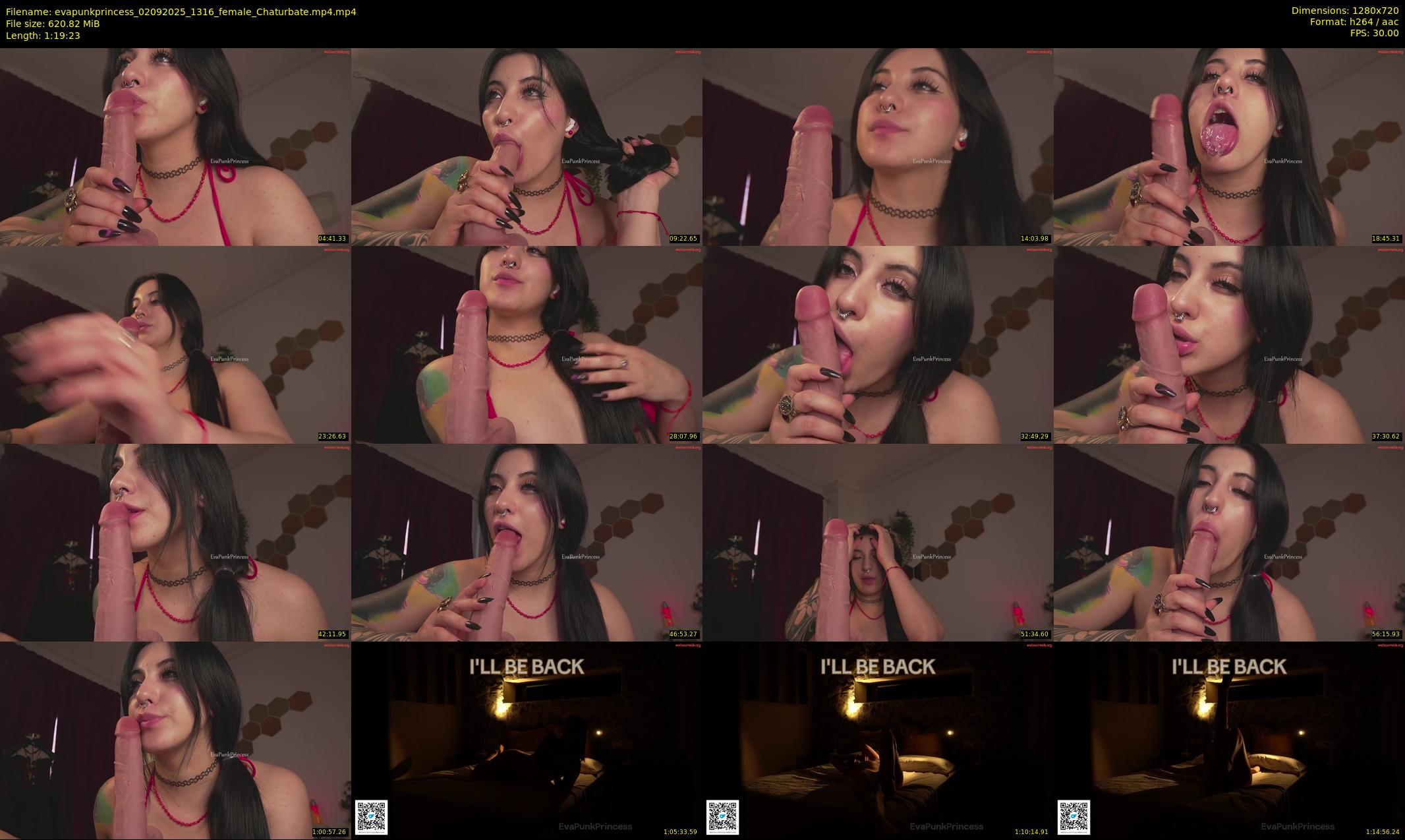 evapunkprincess — 80 minute Chaturbate female cam show recording, 720p, Sep 2, 2025