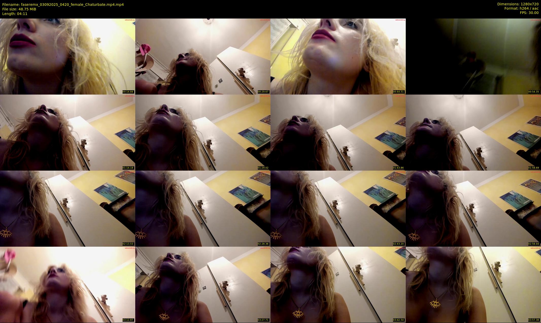 faseremx — 5 minute Chaturbate female cam show recording, 720p, Sep 3, 2025