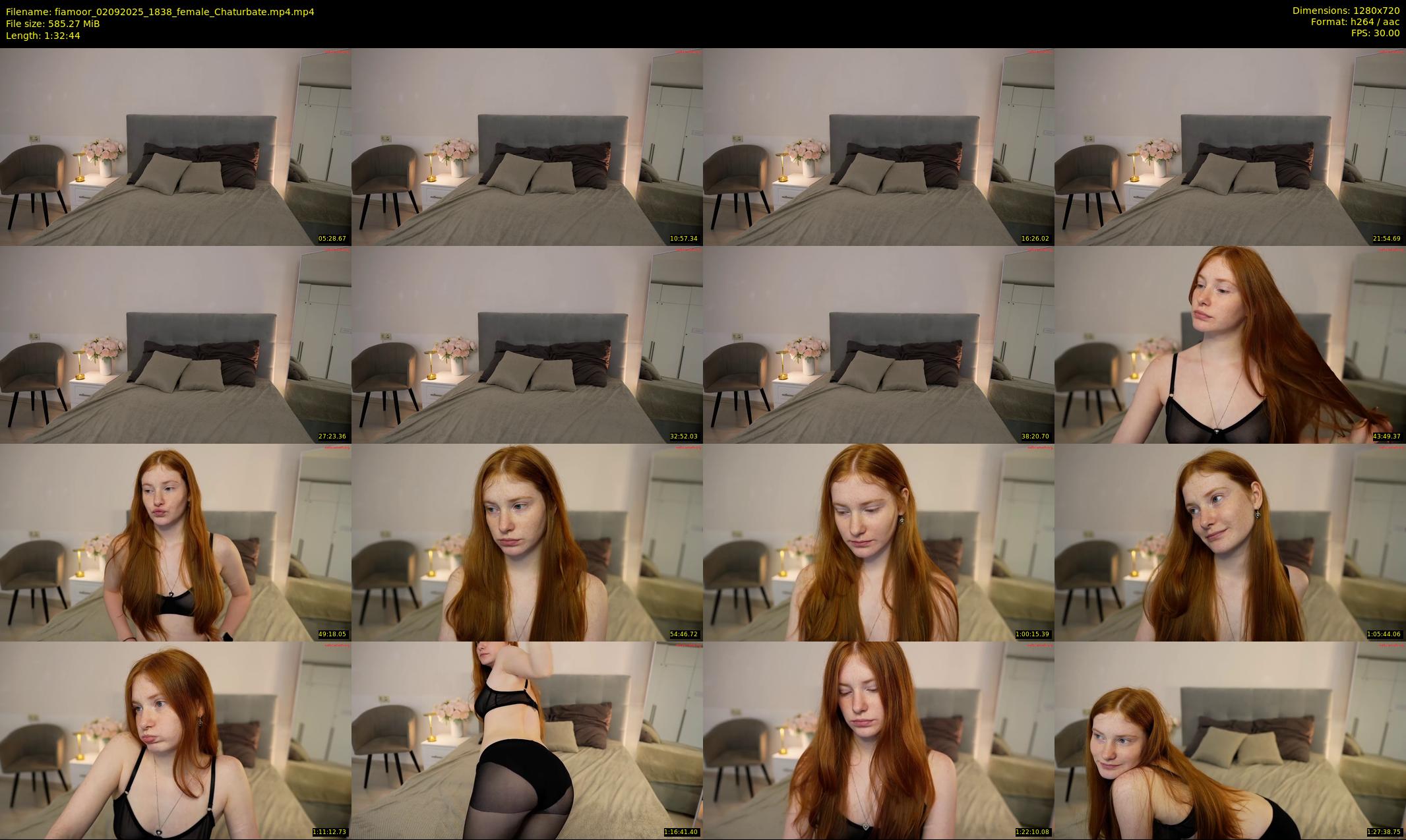 fiamoor — 93 minute Chaturbate female cam show recording, 720p, Sep 2, 2025