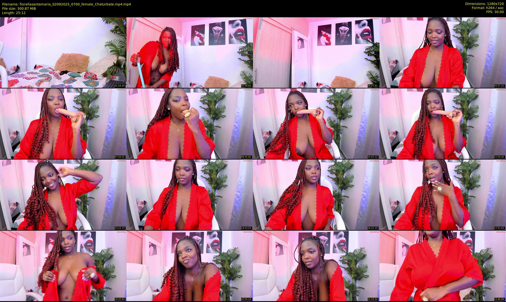 fiorellasantamaria — 26 minute Chaturbate female cam show recording, 720p, Sep 2, 2025
