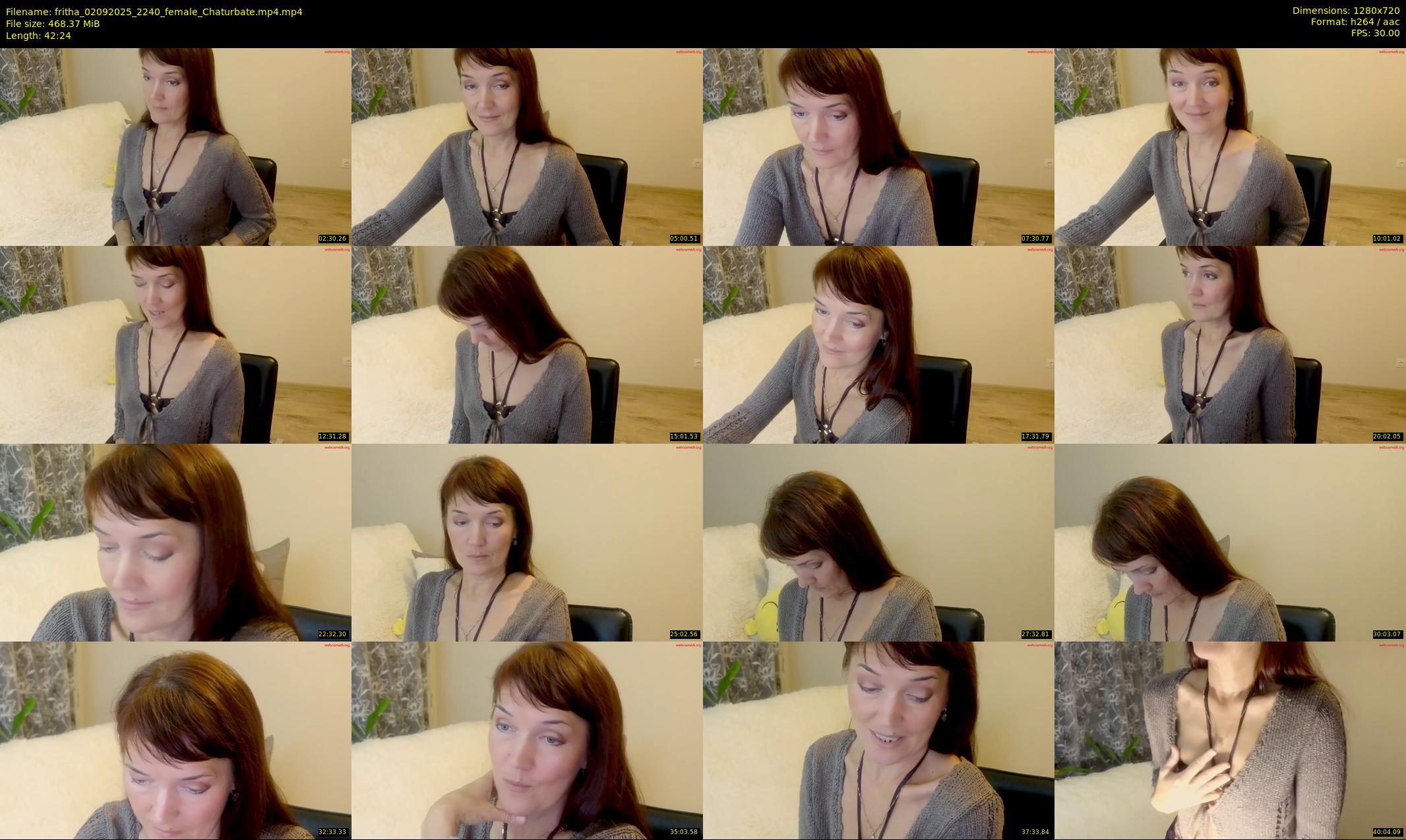fritha — 43 minute Chaturbate female cam show recording, 720p, Sep 2, 2025