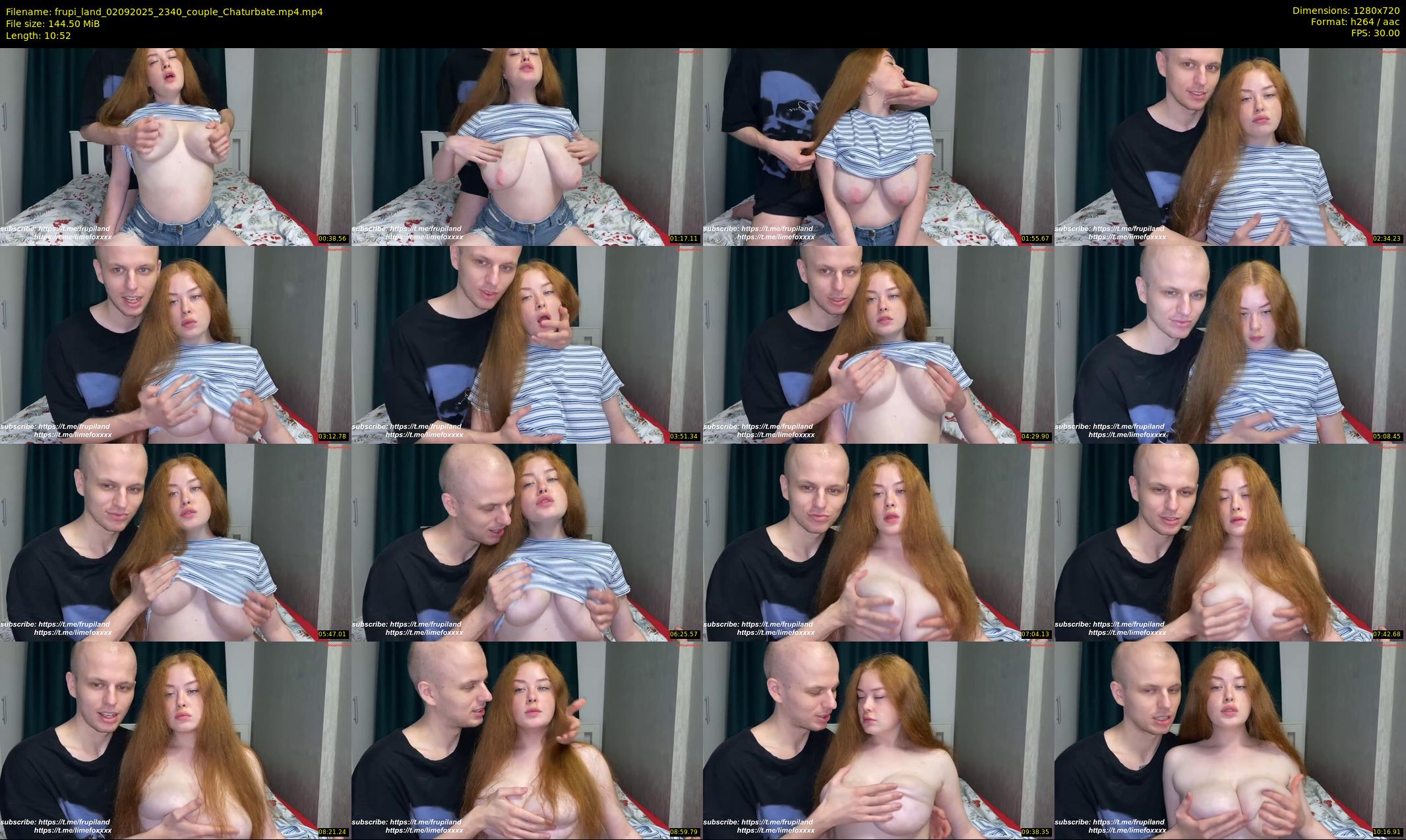 frupi_land — 11 minute Chaturbate couple cam show recording, 720p, Sep 2, 2025