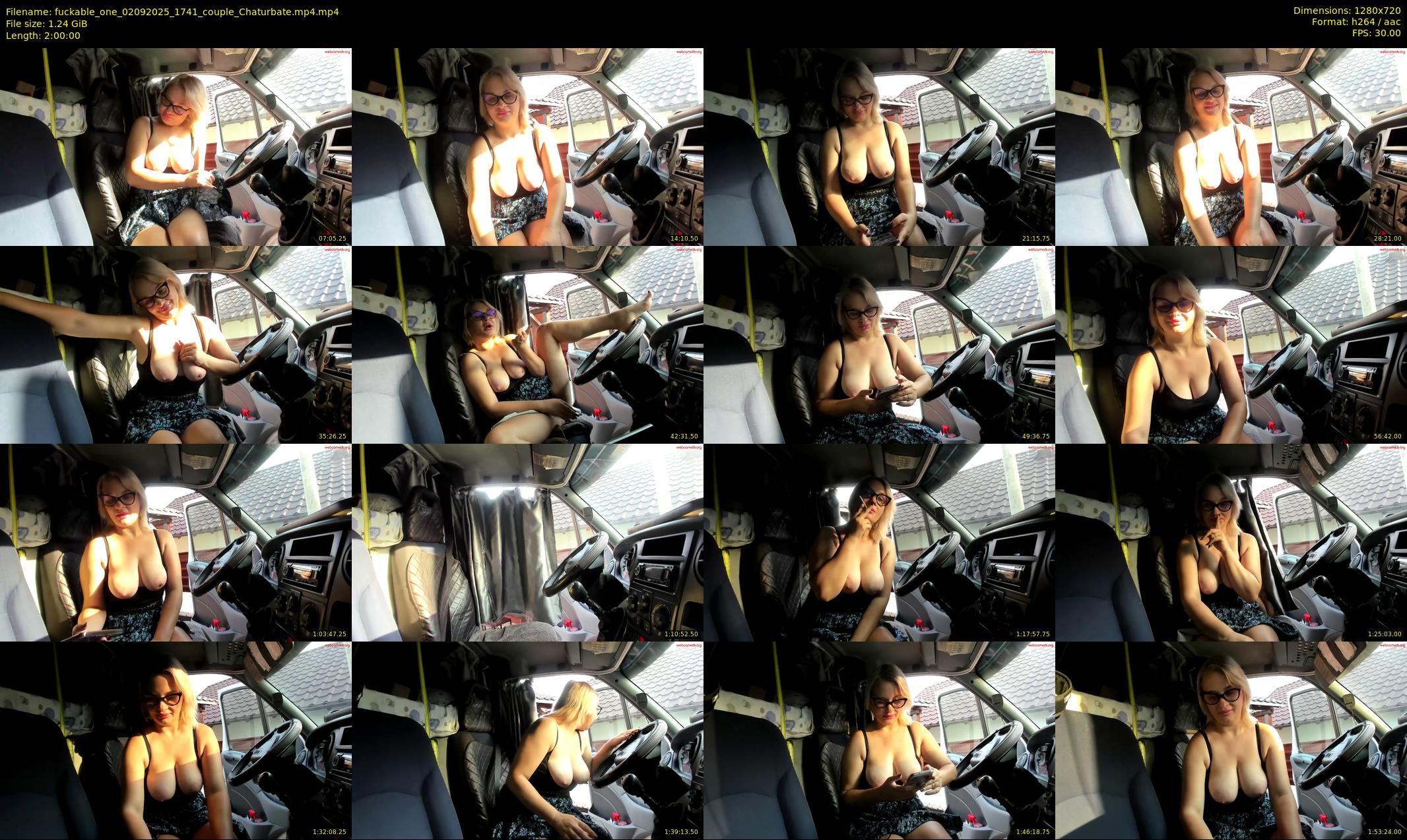 fuckable_one — 120 minute Chaturbate couple cam show recording, 720p, Sep 2, 2025