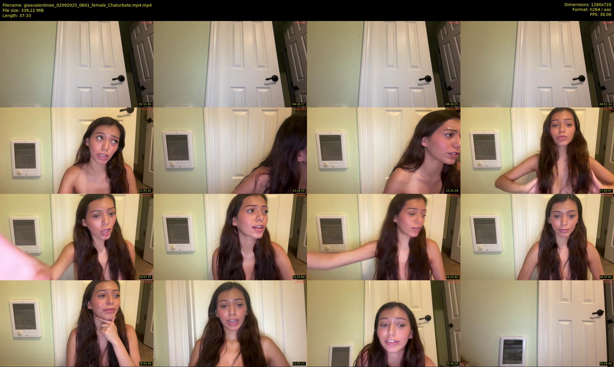 giaavalentinee — 38 minute Chaturbate female cam show recording, 720p, Sep 2, 2025