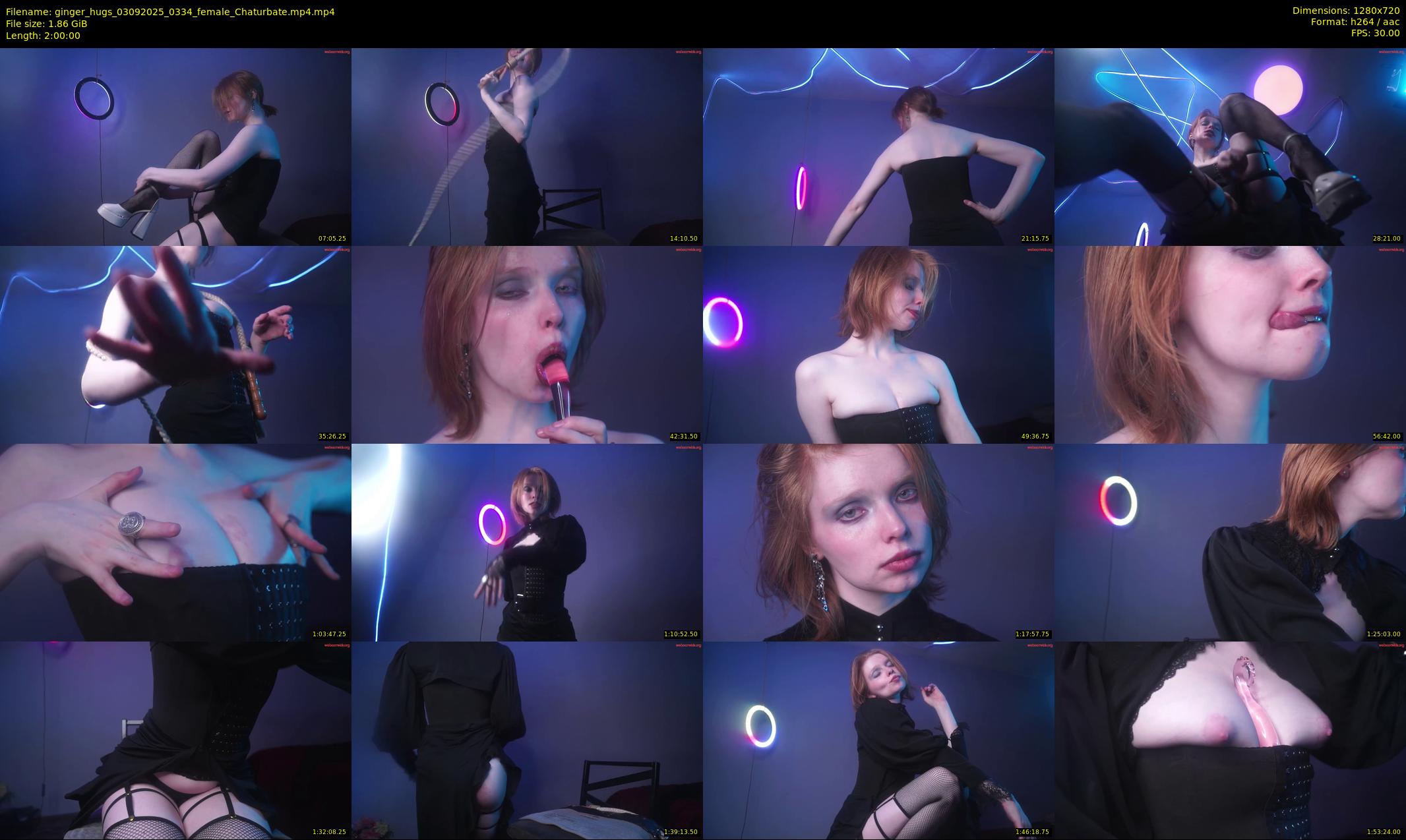ginger_hugs — 120 minute Chaturbate female cam show recording, 720p, Sep 3, 2025