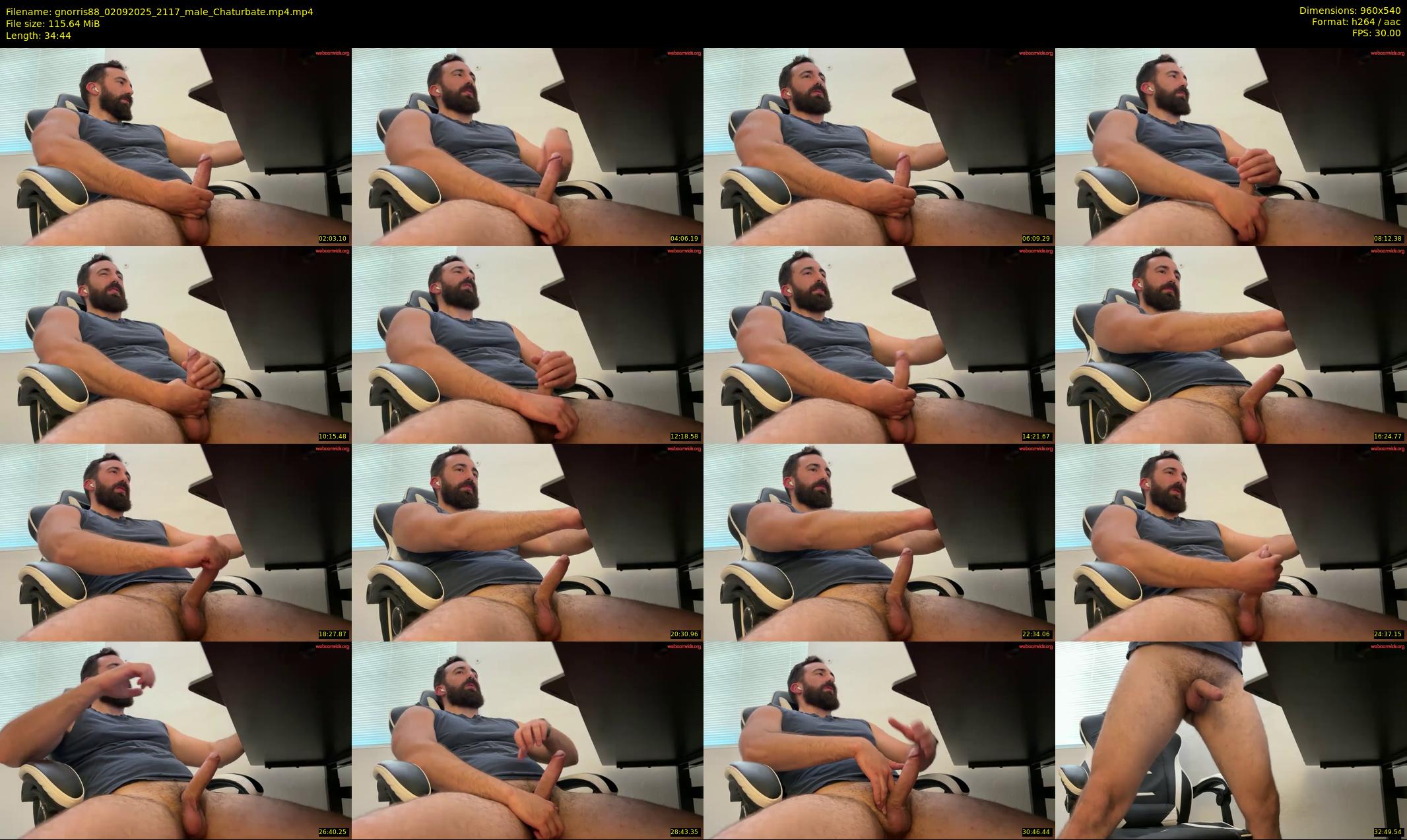 gnorris88 — 35 minute Chaturbate male cam show recording, 480p, Sep 2, 2025