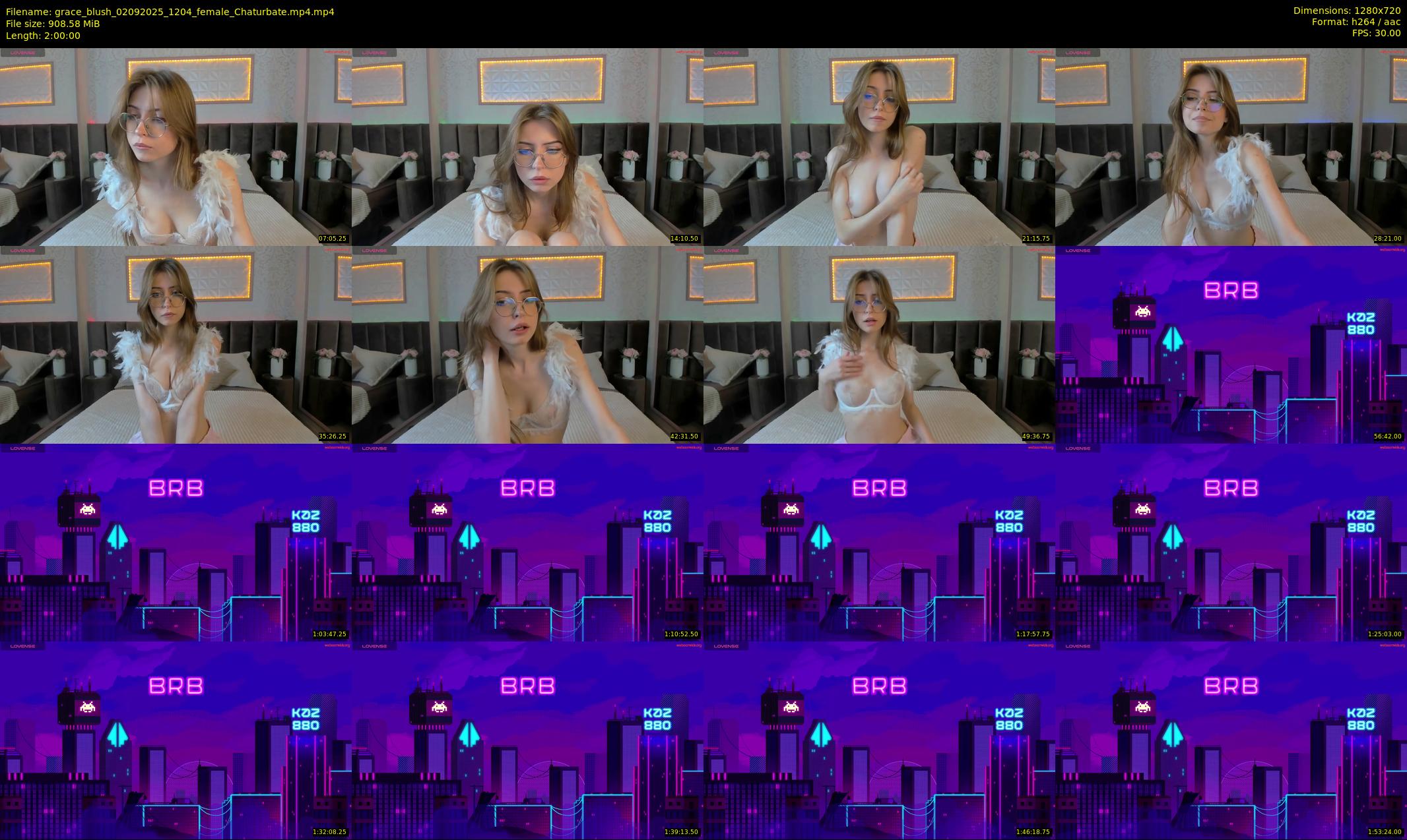 grace_blush — 120 minute Chaturbate female cam show recording, 720p, Sep 2, 2025