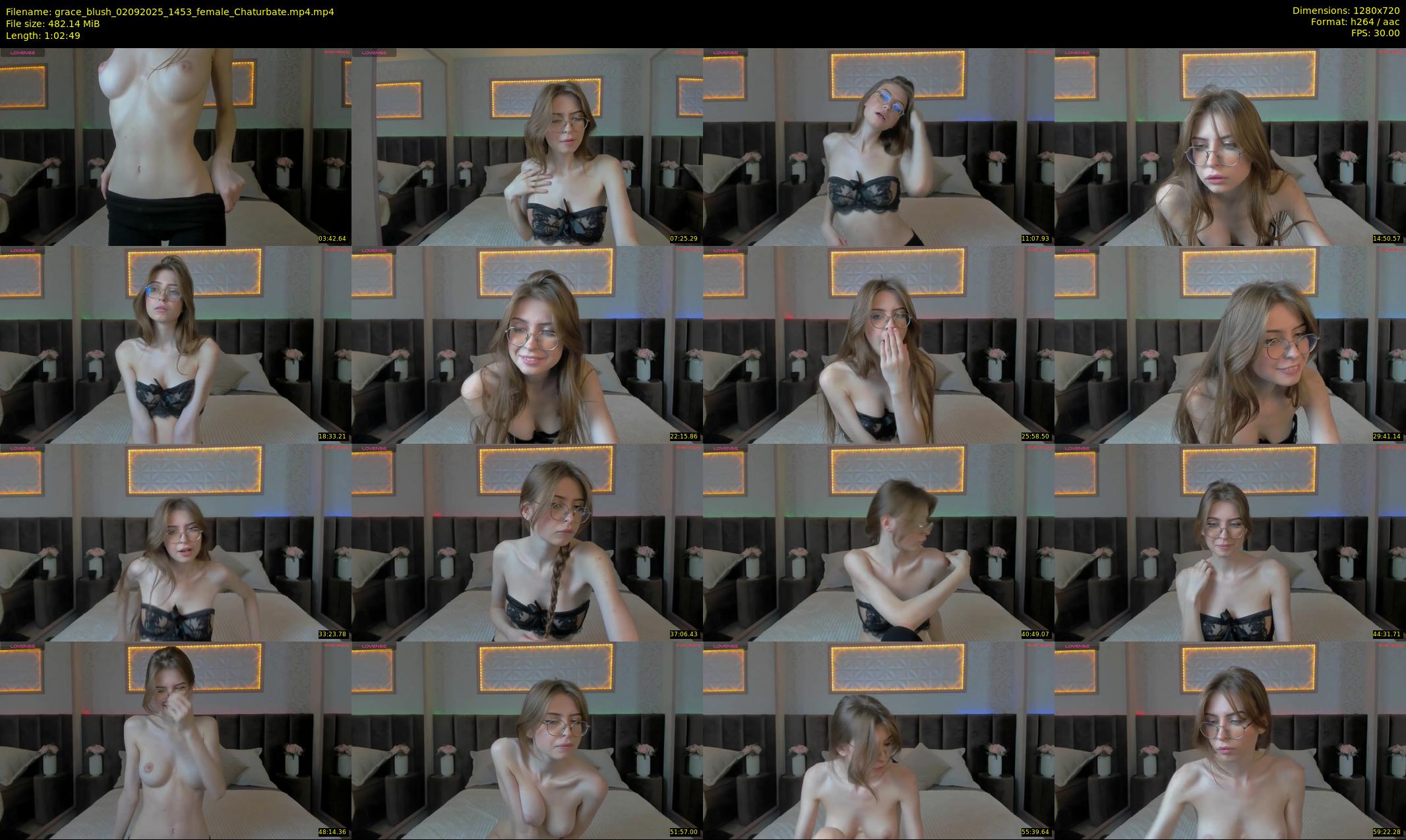 grace_blush — 63 minute Chaturbate female cam show recording, 720p, Sep 2, 2025